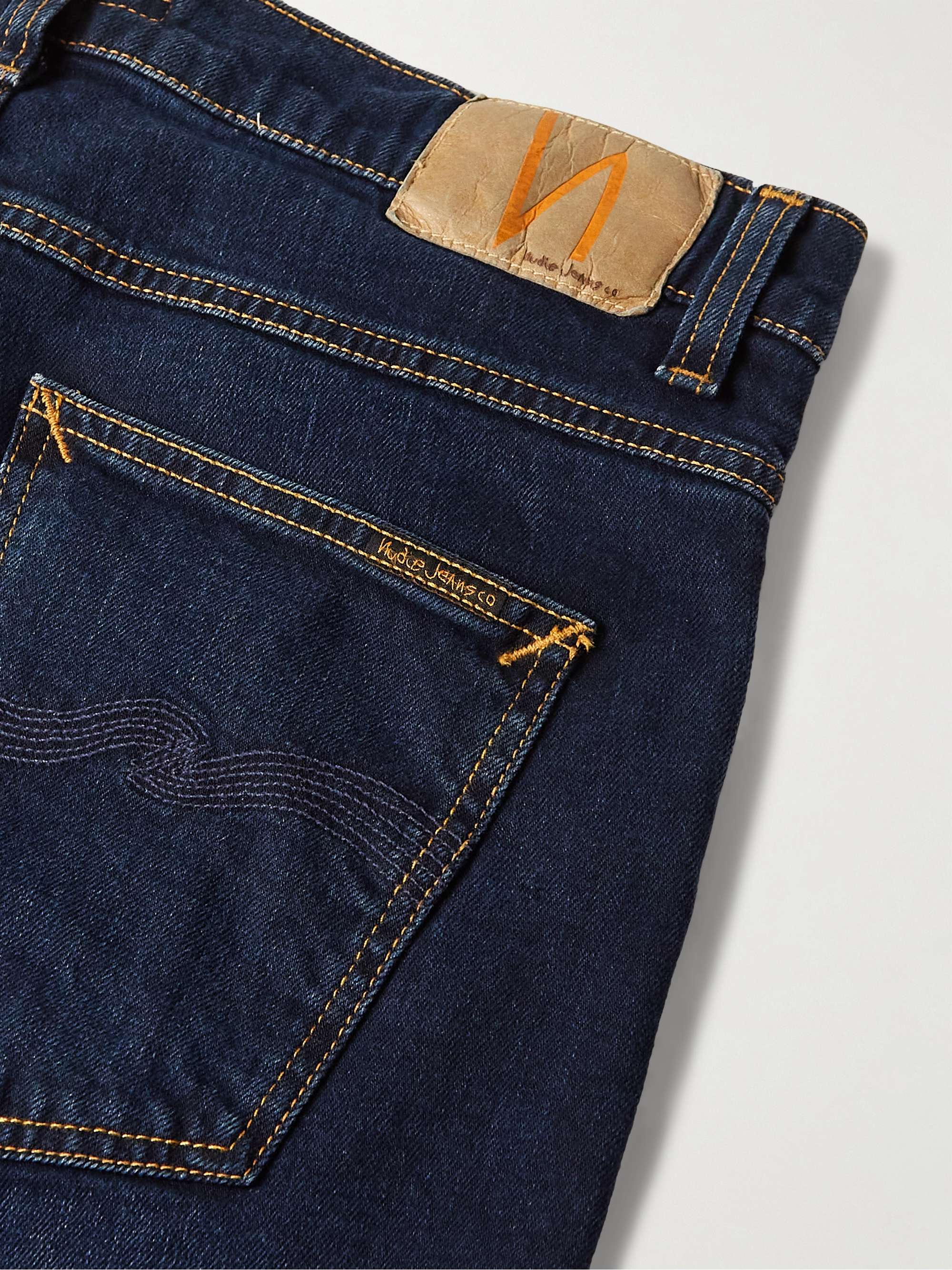 NUDIE JEANS Lean Dean Slim-Fit Organic Jeans