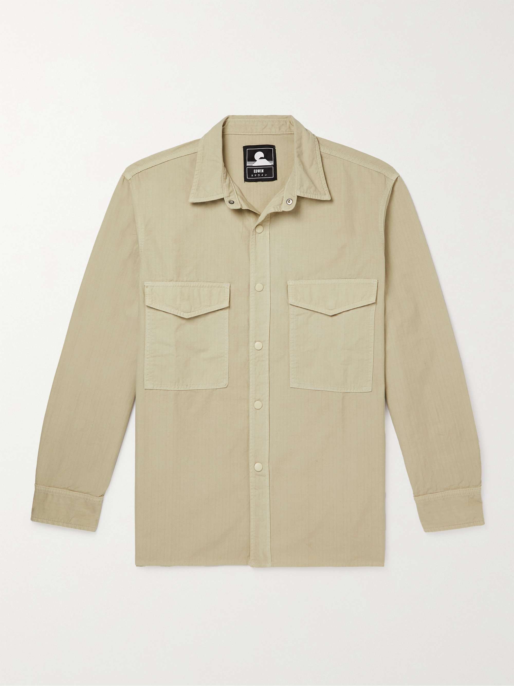 EDWIN Cotton-Ripstop Shirt
