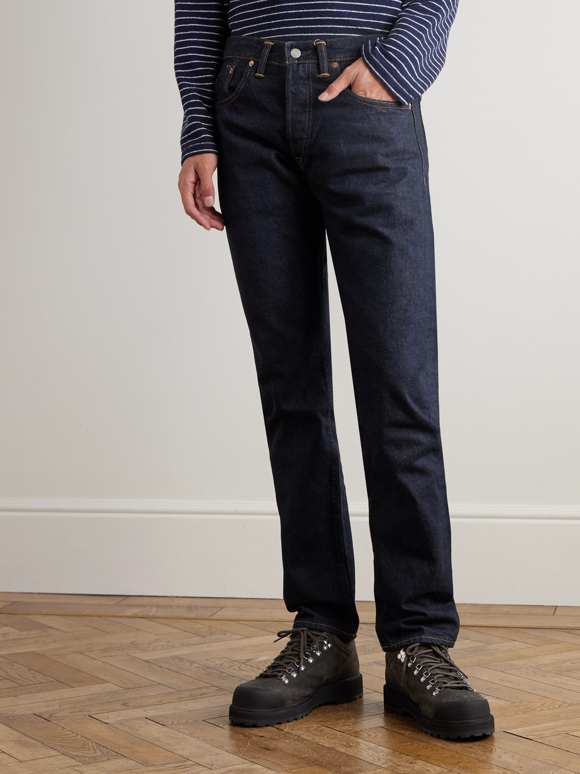  Rrl - Slim-fit Selvedge Jeans - Men - Blue - 30w 32l 