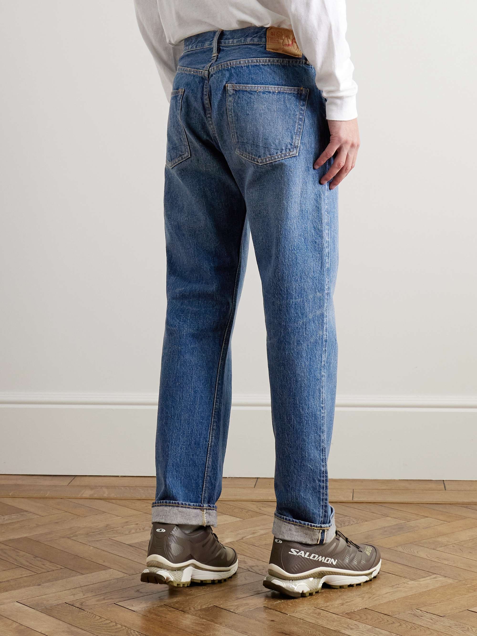 ORSLOW 105 Straight-Leg Selvedge Jeans