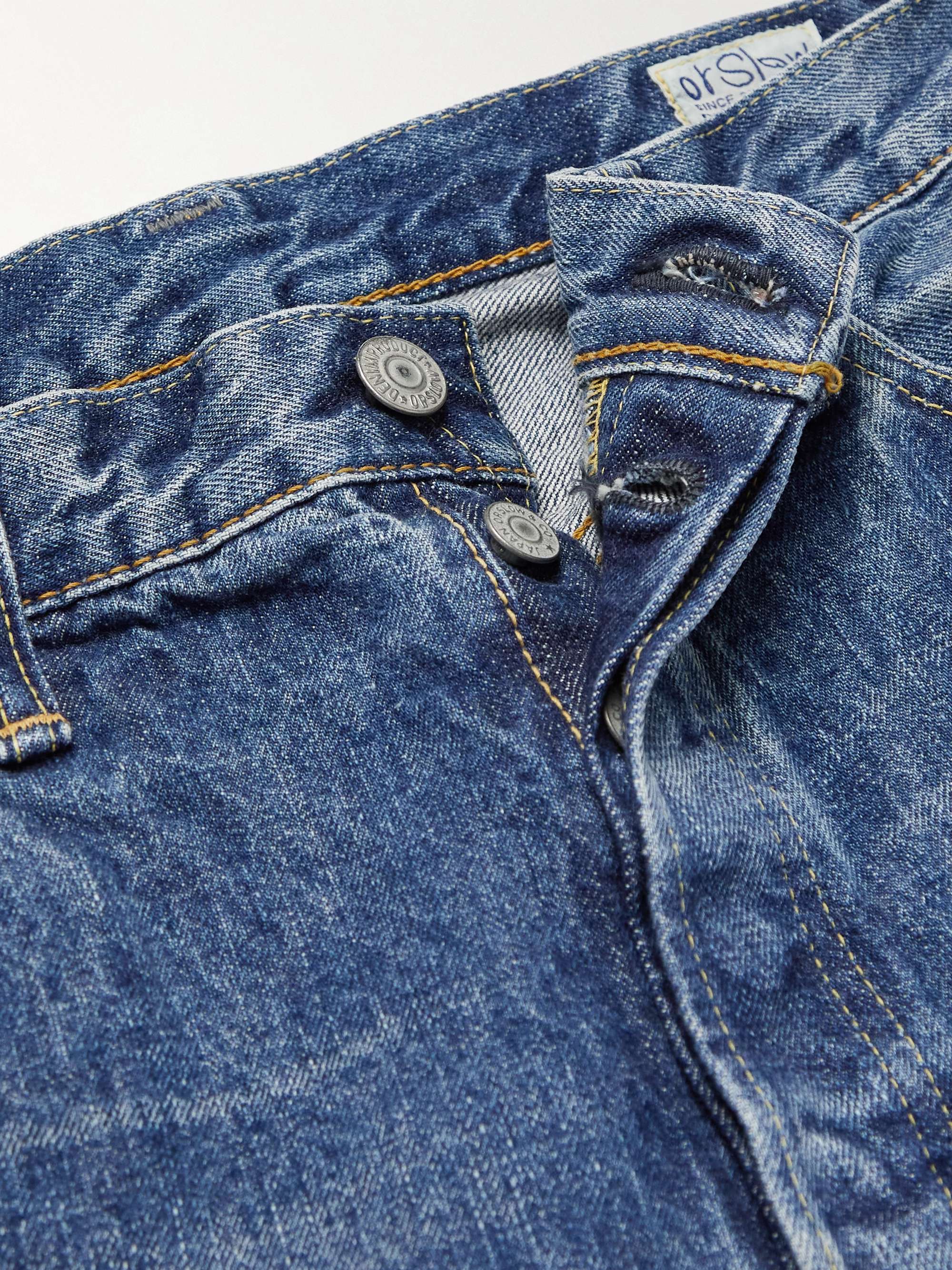 ORSLOW 105 Straight-Leg Selvedge Jeans