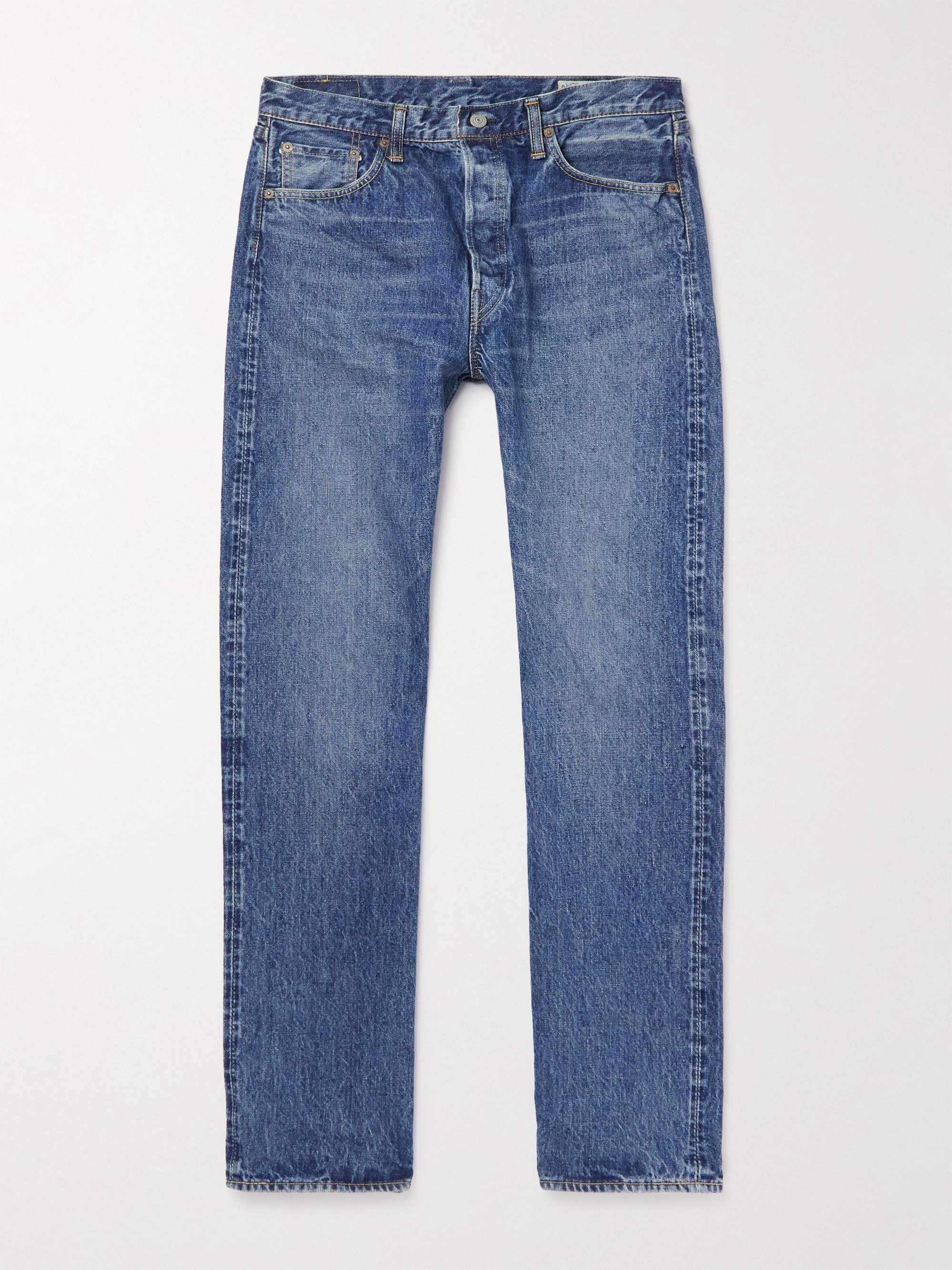 ORSLOW 105 Straight-Leg Selvedge Jeans