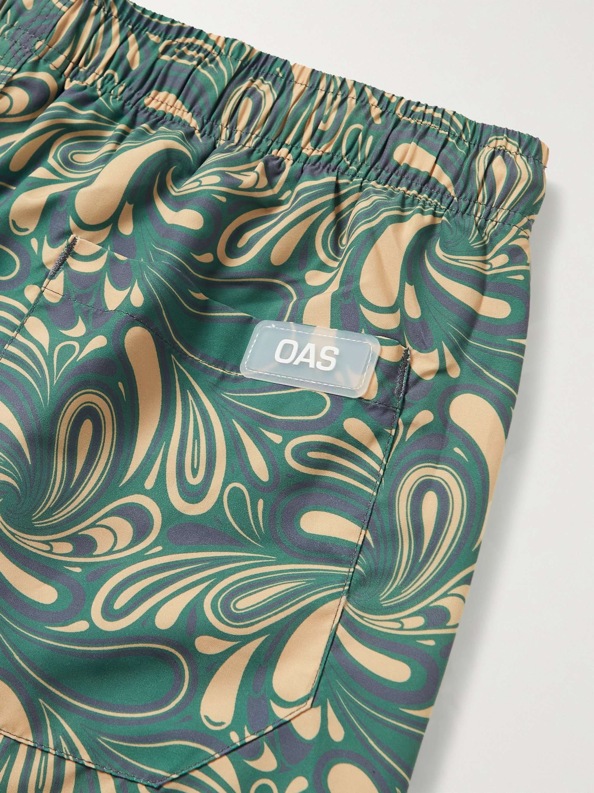 OAS Woodstock Short-Length Printed Swim Shorts