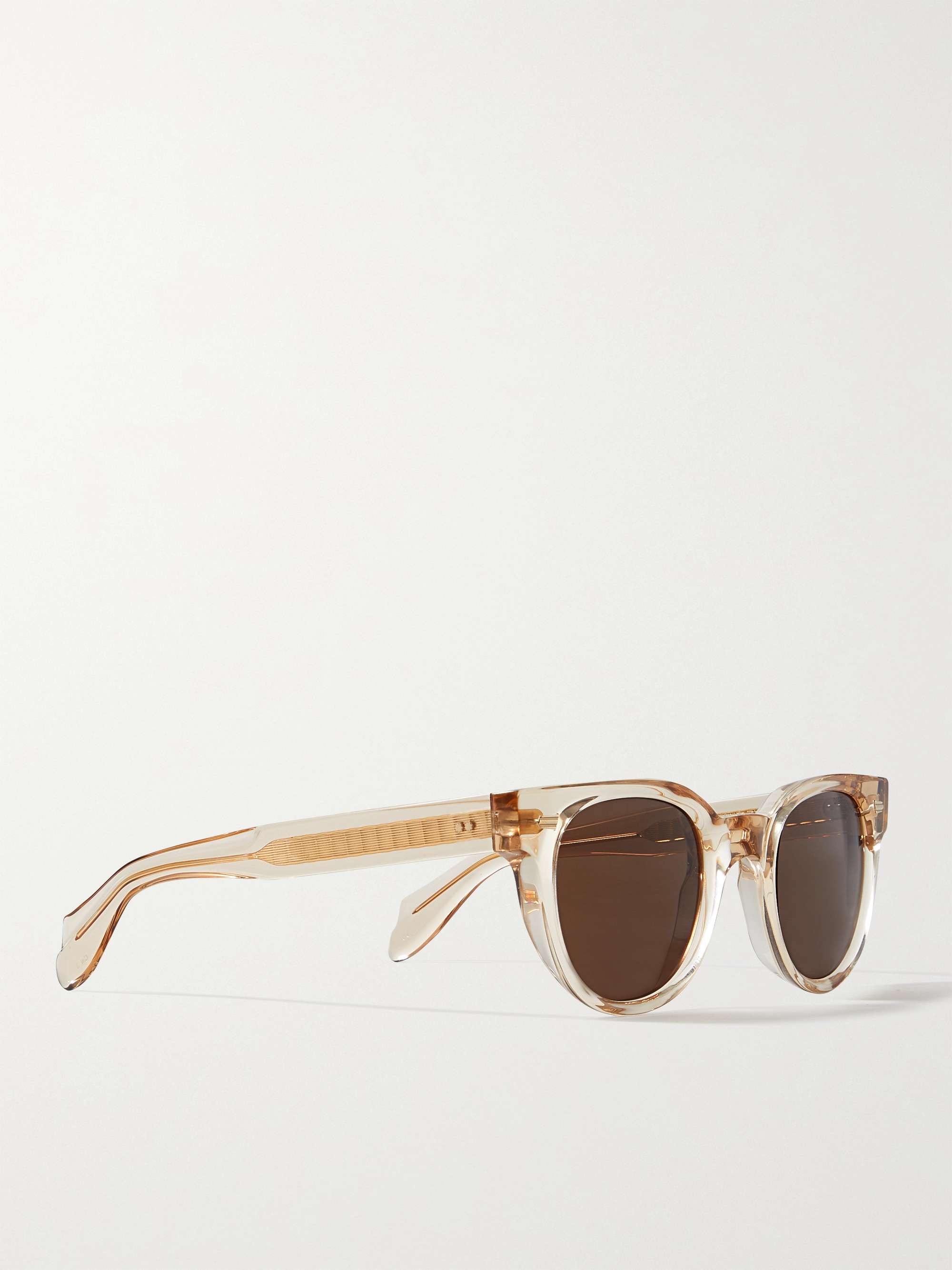 CUTLER AND GROSS 1392 Round-Frame Acetate Sunglasses