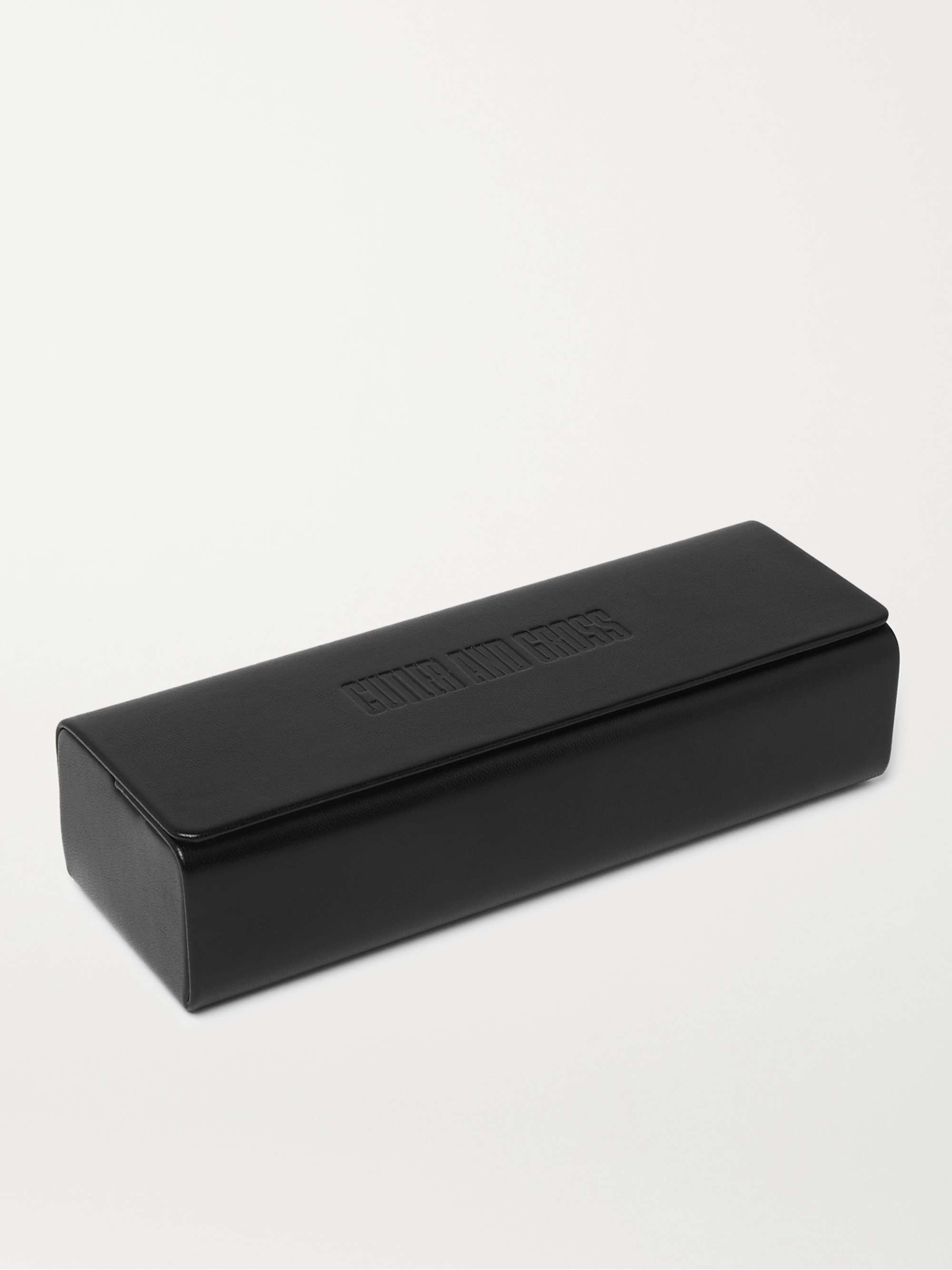 CUTLER AND GROSS 1391 Square-Frame Tortoiseshell Acetate Optical Glasses