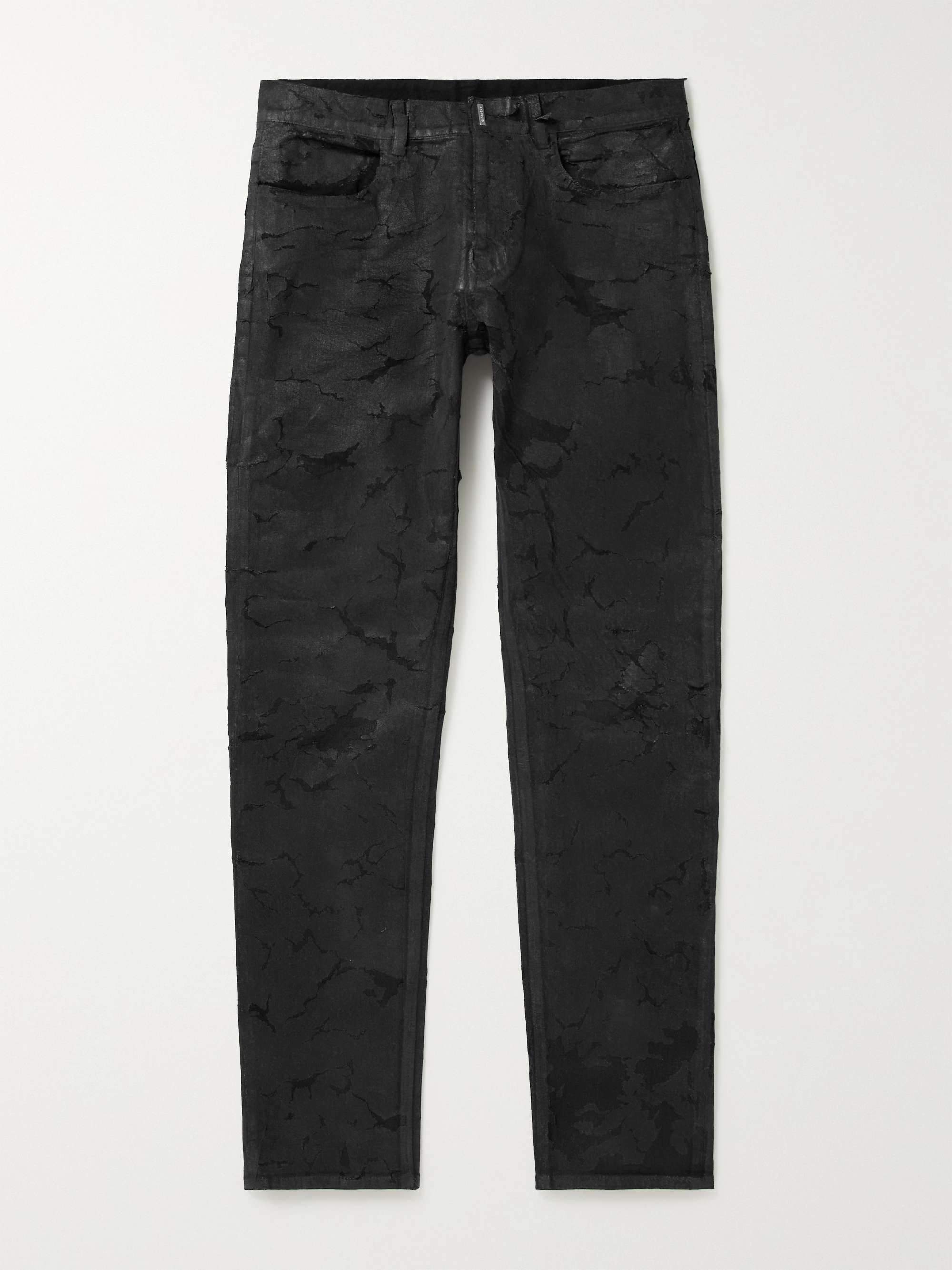 Denimicity Black Coated Jeans