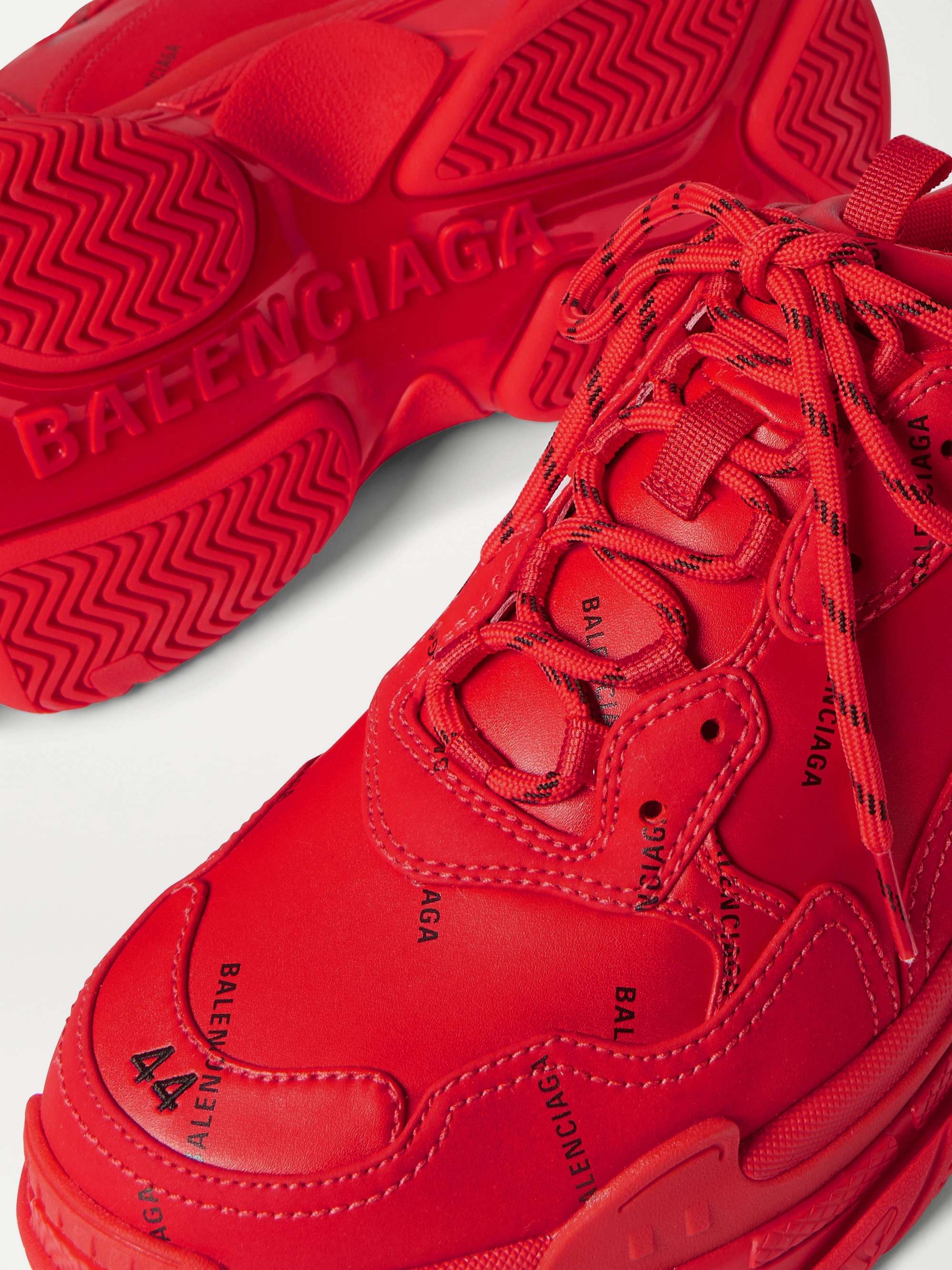 Red Balenciaga sneakers size 37 7 usa Triple S Clear Sole 544351W2CE16500 eBay #86 Red Balenciaga sneakers size 37 7 usa Triple S Clear Sole 544351W2CE16500 eBay