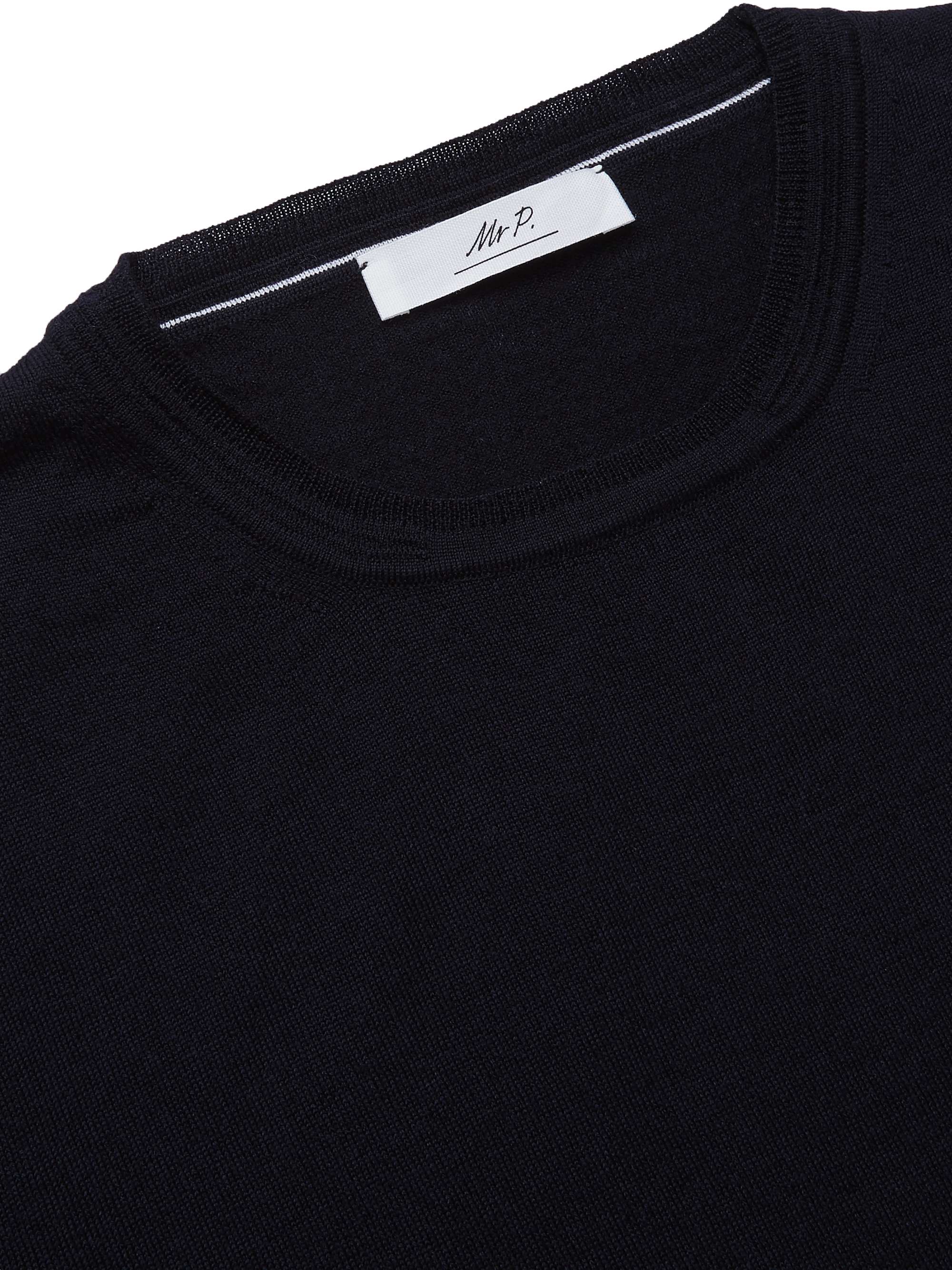 MR P. Slim-Fit Merino Wool Sweater