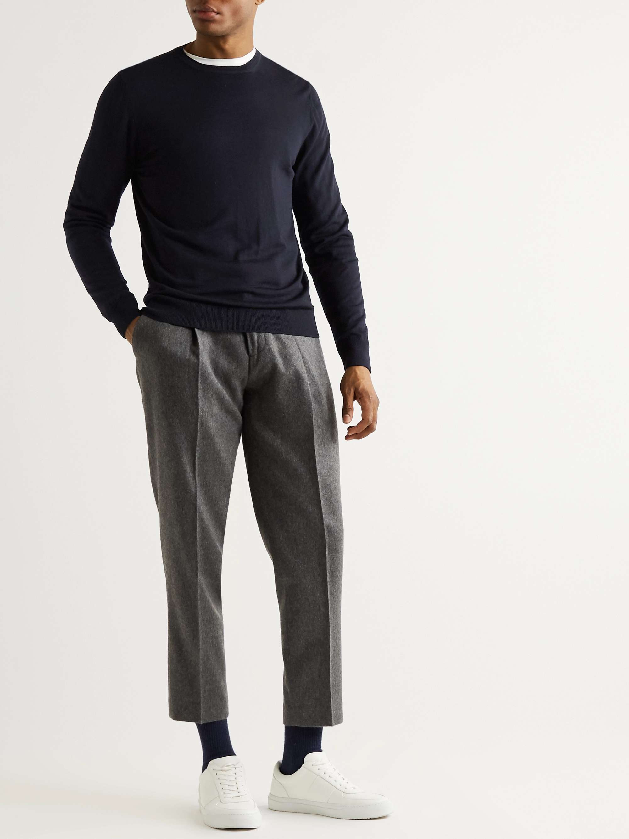 MR P. Slim-Fit Merino Wool Sweater