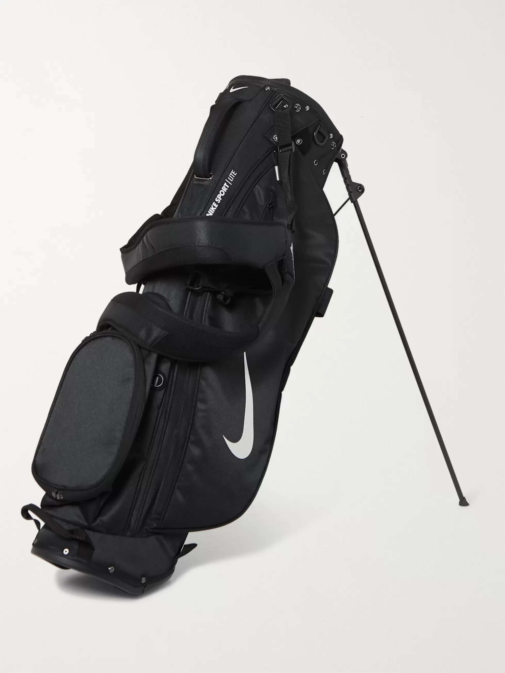 NIKE Logo-Print Textured-Shell Golf Bag | MR PORTER