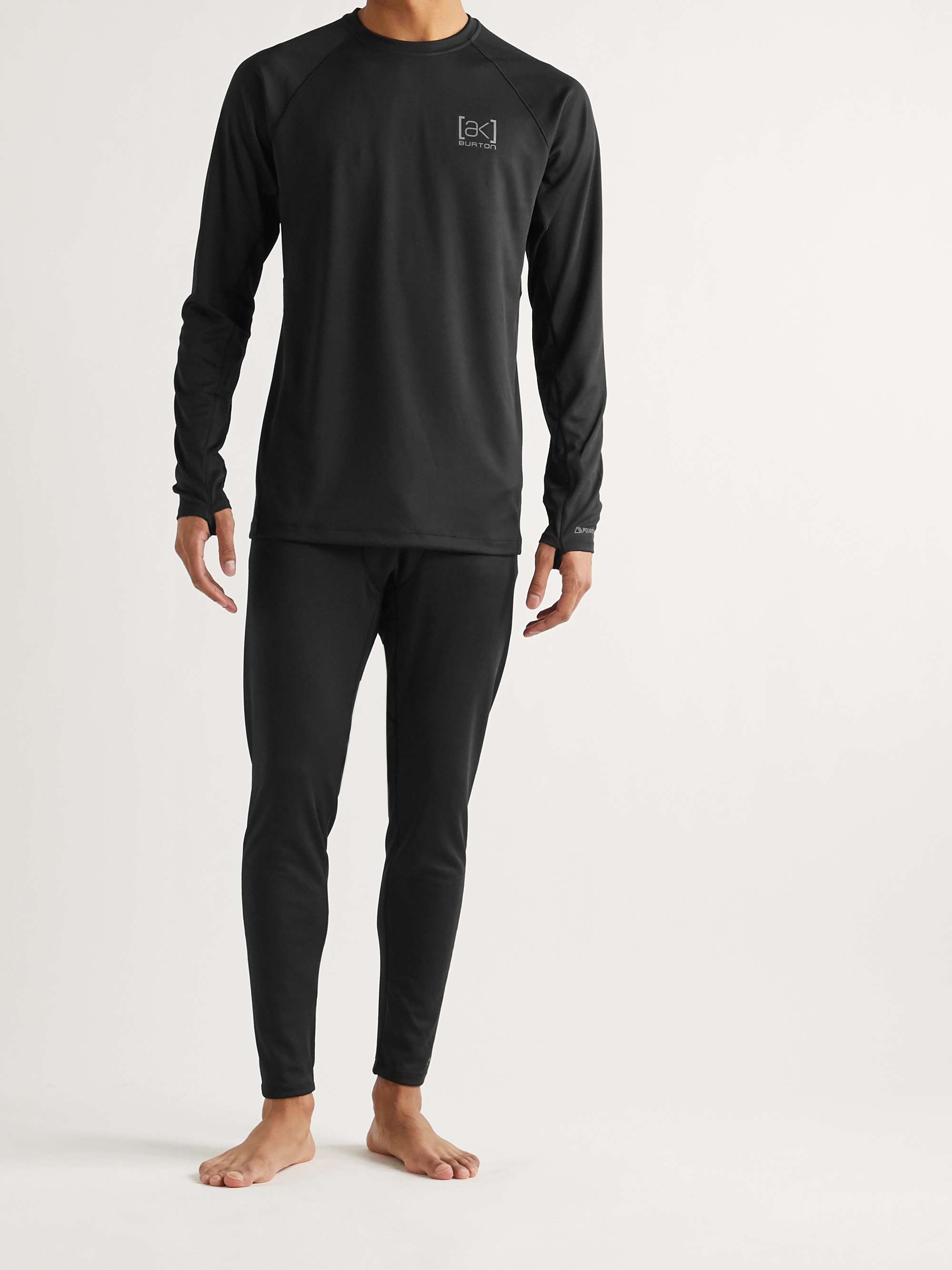 [ak] Helium Slim-Fit Polartec Power Grid Ski Base Layer