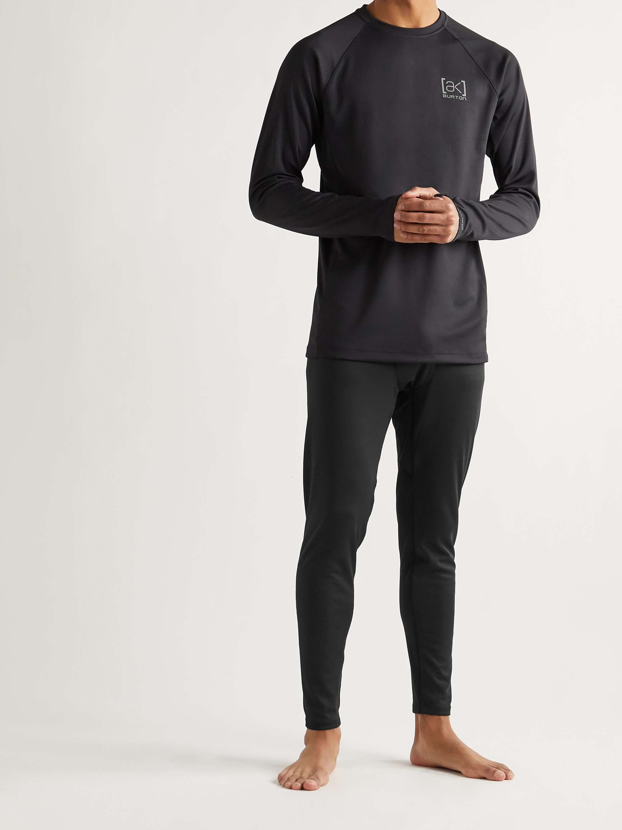 BURTON [ak] Helium Polartec Power Grid Ski Base-Layer Tights