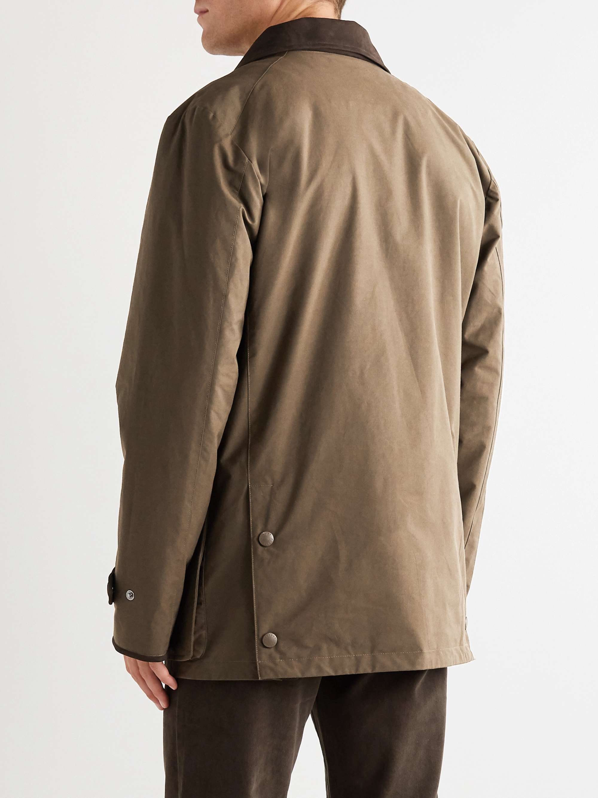 PURDEY Dry Wax Cotton-Blend Jacket