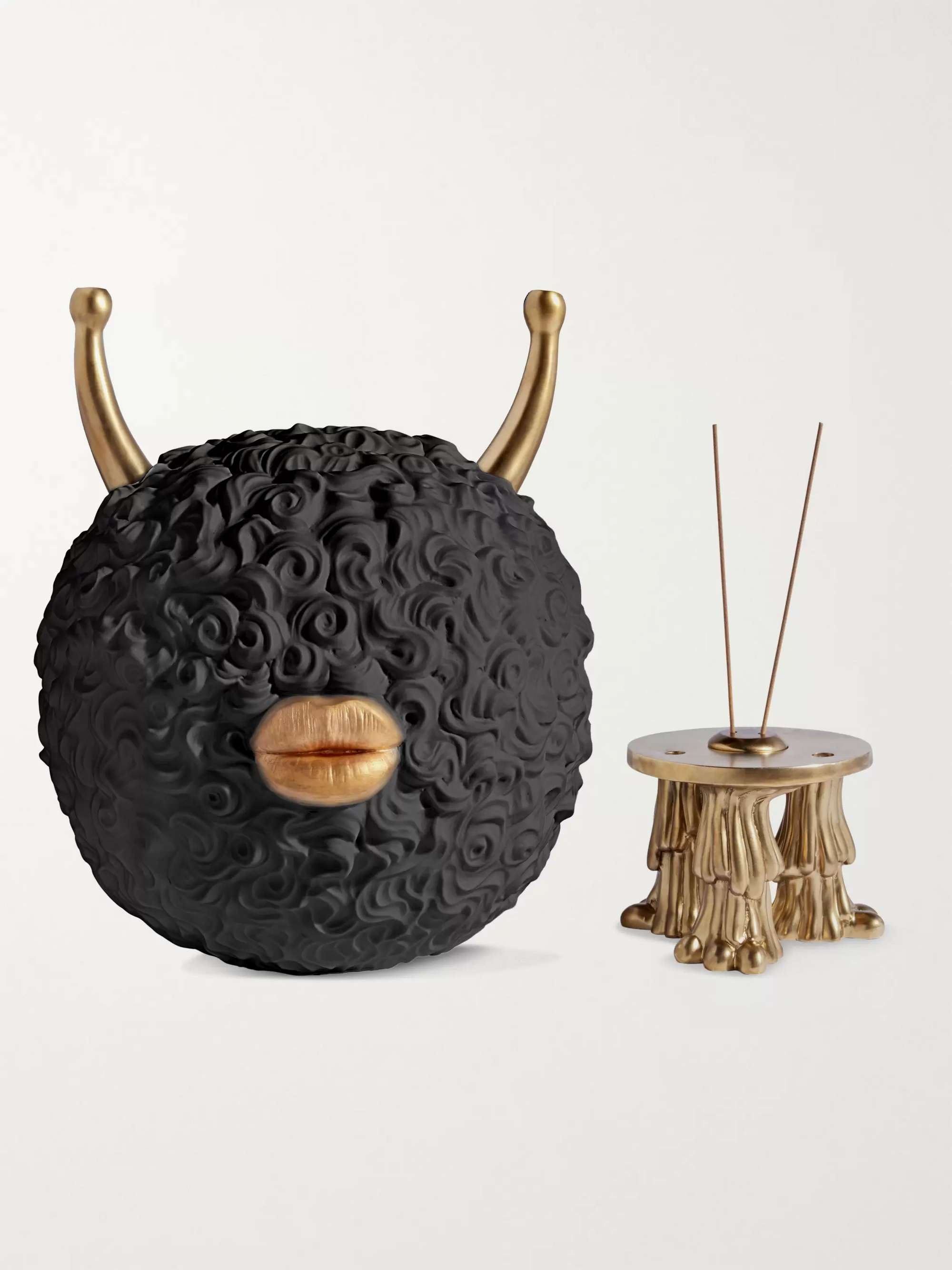 L'OBJET Haas Monster Porcelain Incense Holder