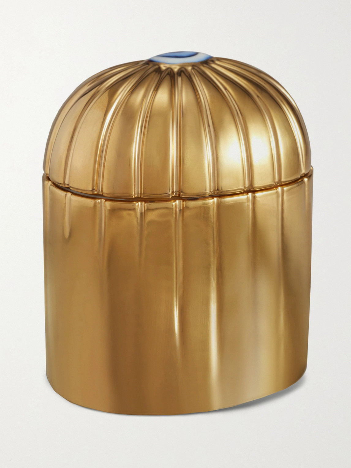 L'objet Gold Tone Lito Candle In Colorless