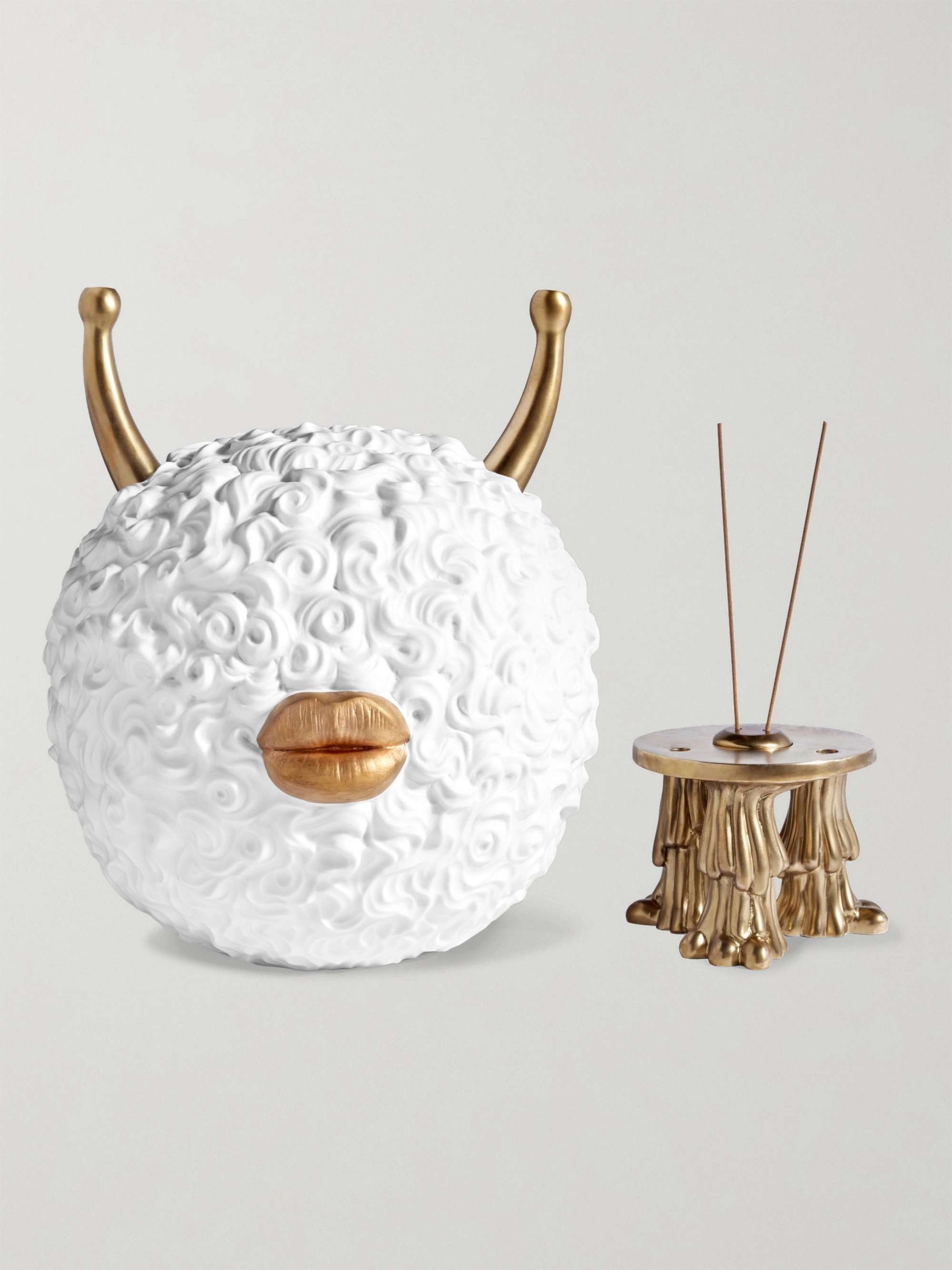 L'OBJET Haas Monster Porcelain Incense Holder