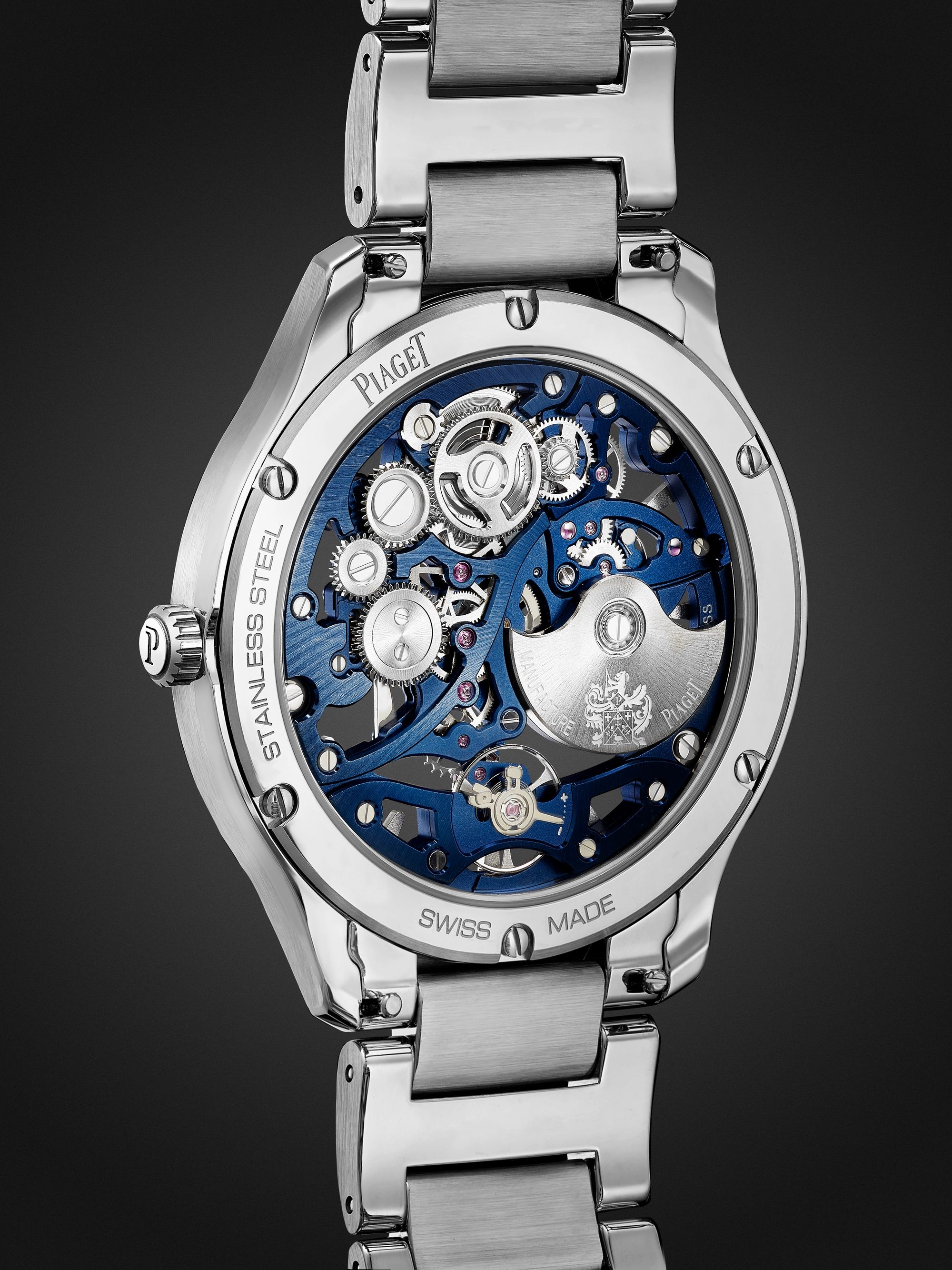 PIAGET Polo Skeleton Automatic 42mm Stainless Steel Watch, Ref. No. G0A45004