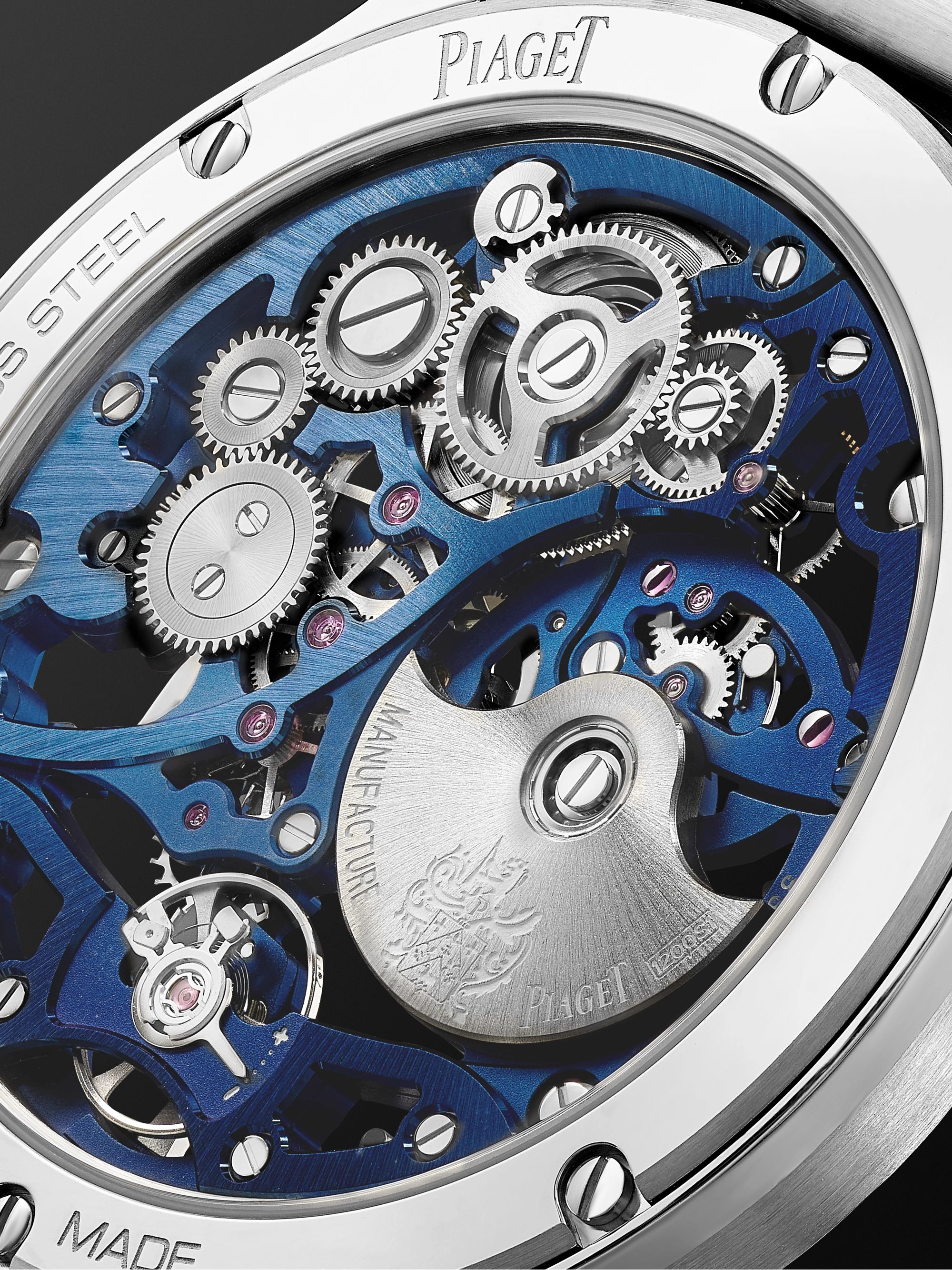 PIAGET Polo Skeleton Automatic 42mm Stainless Steel Watch, Ref. No. G0A45004