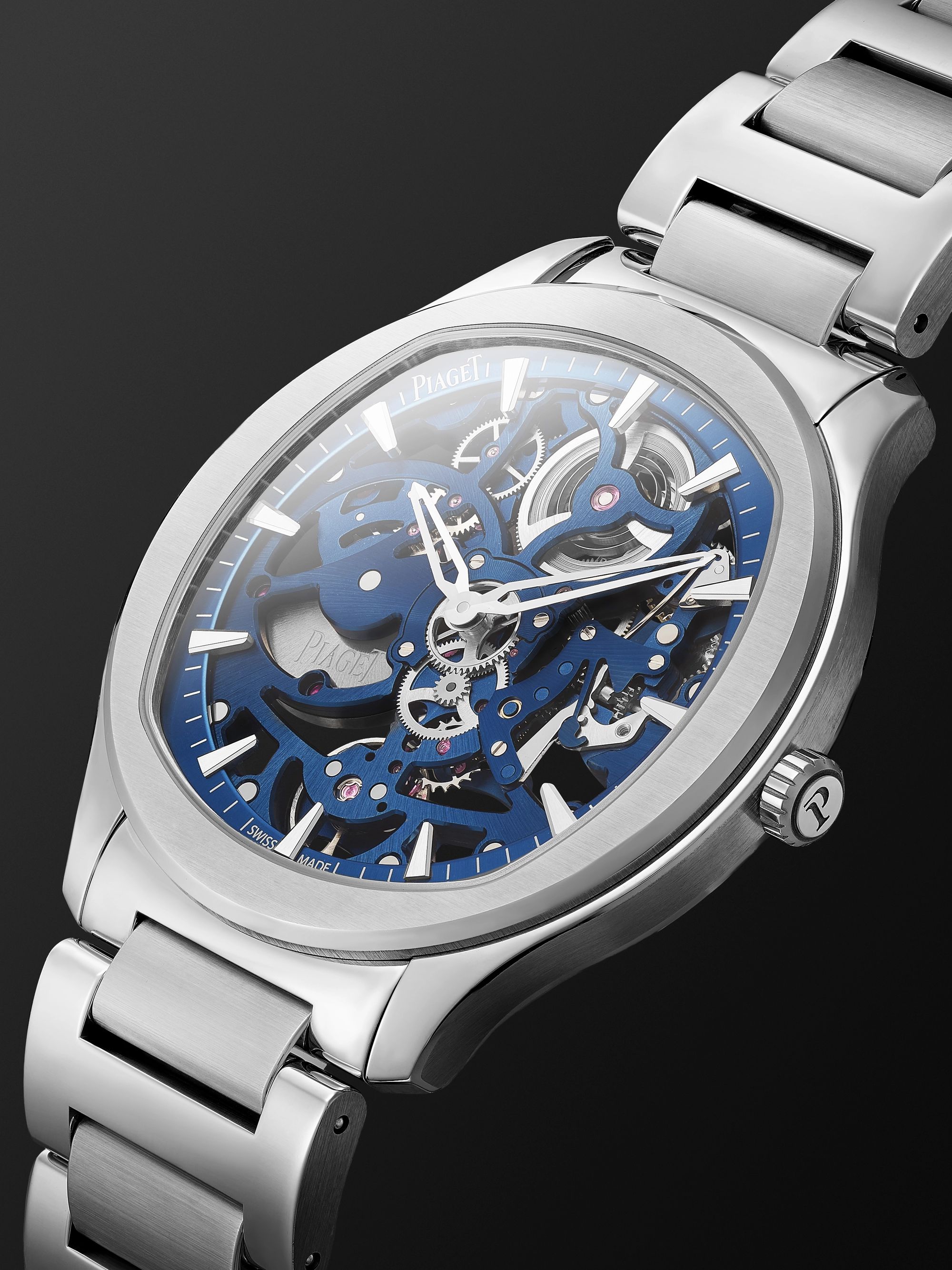 PIAGET Polo Skeleton Automatic 42mm Stainless Steel Watch, Ref. No. G0A45004