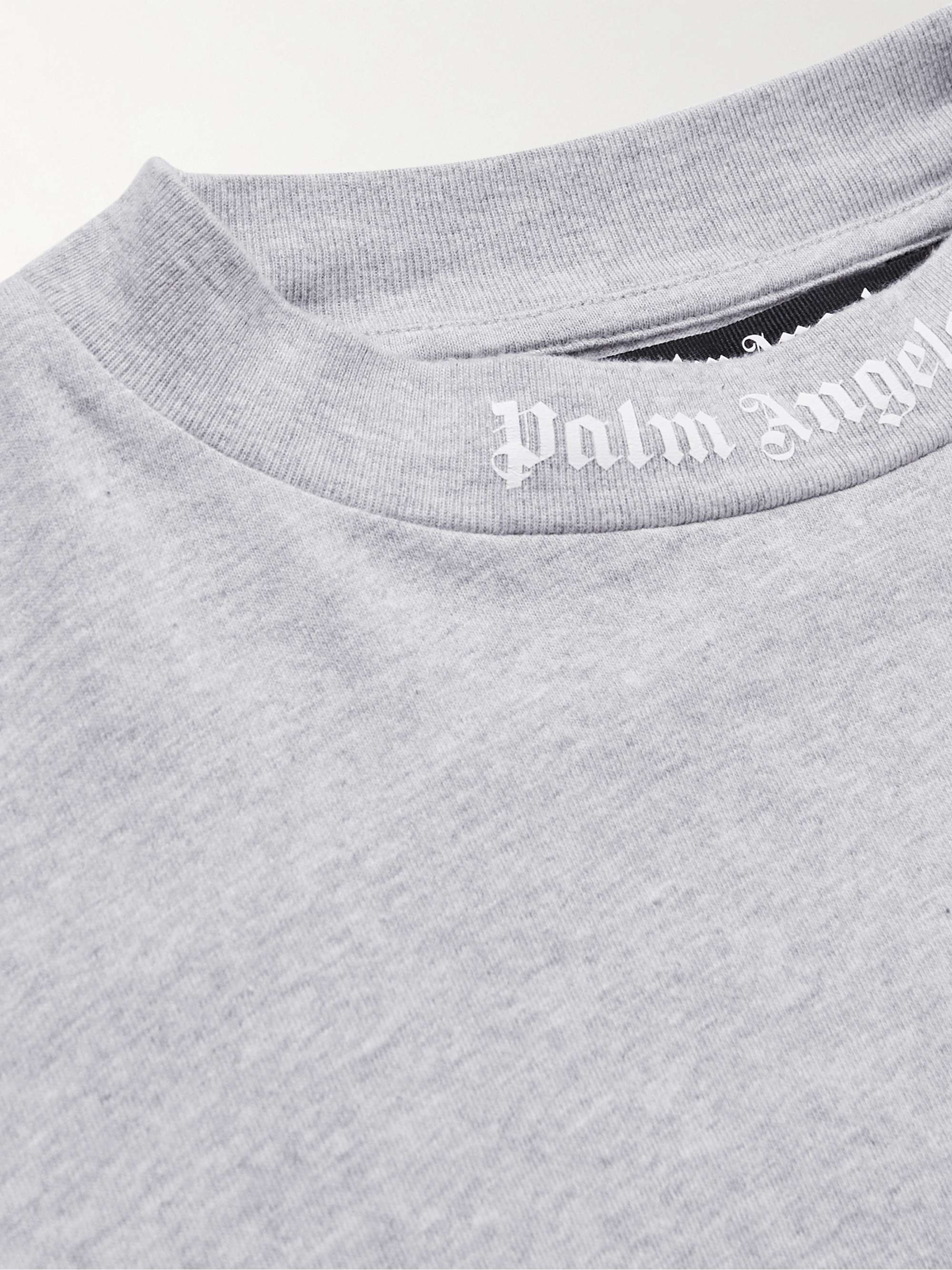 PALM ANGELS Logo-Print Cotton-Jersey T-Shirt
