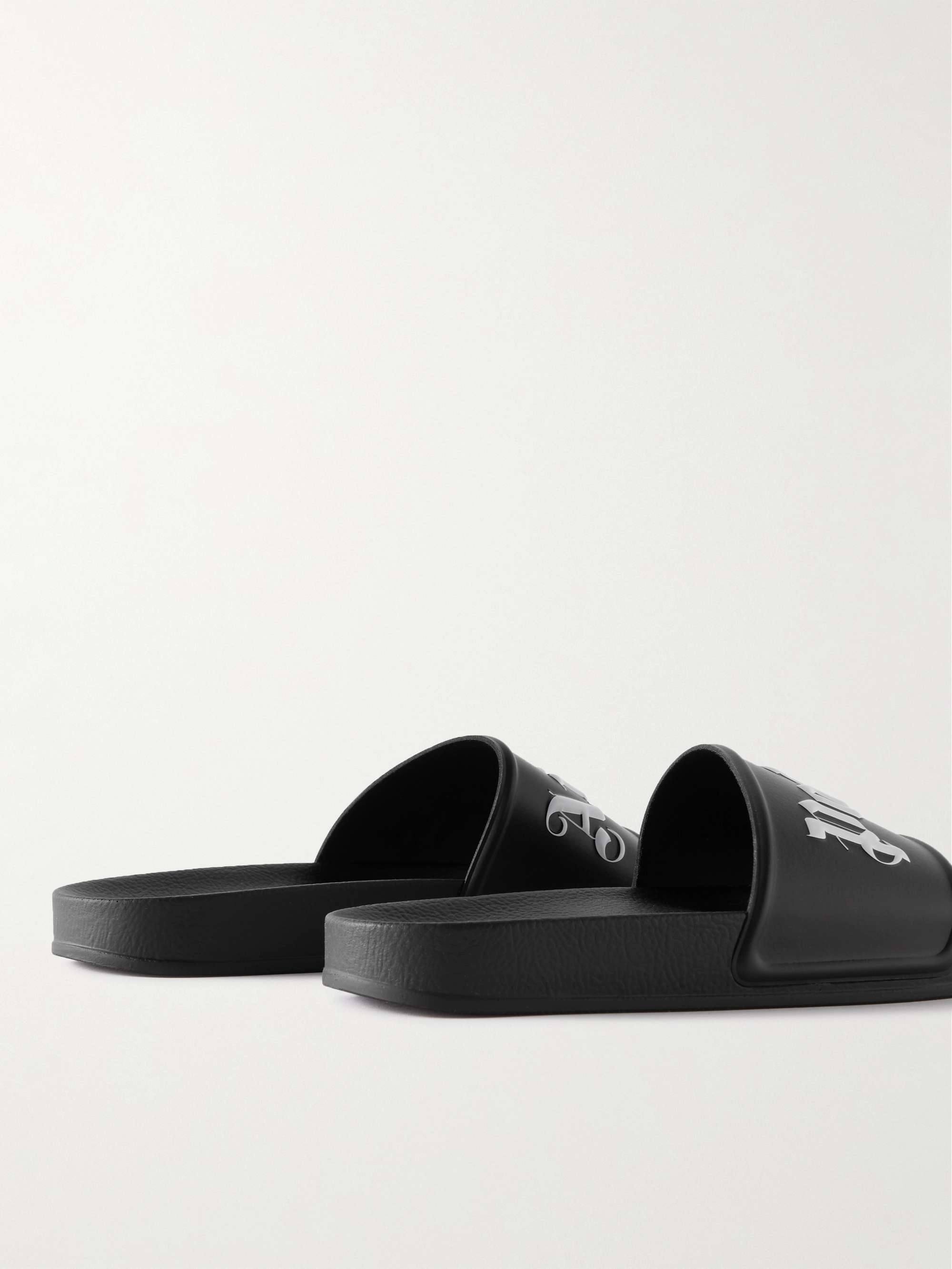 PALM ANGELS Logo-Print Rubber Slides | MR PORTER