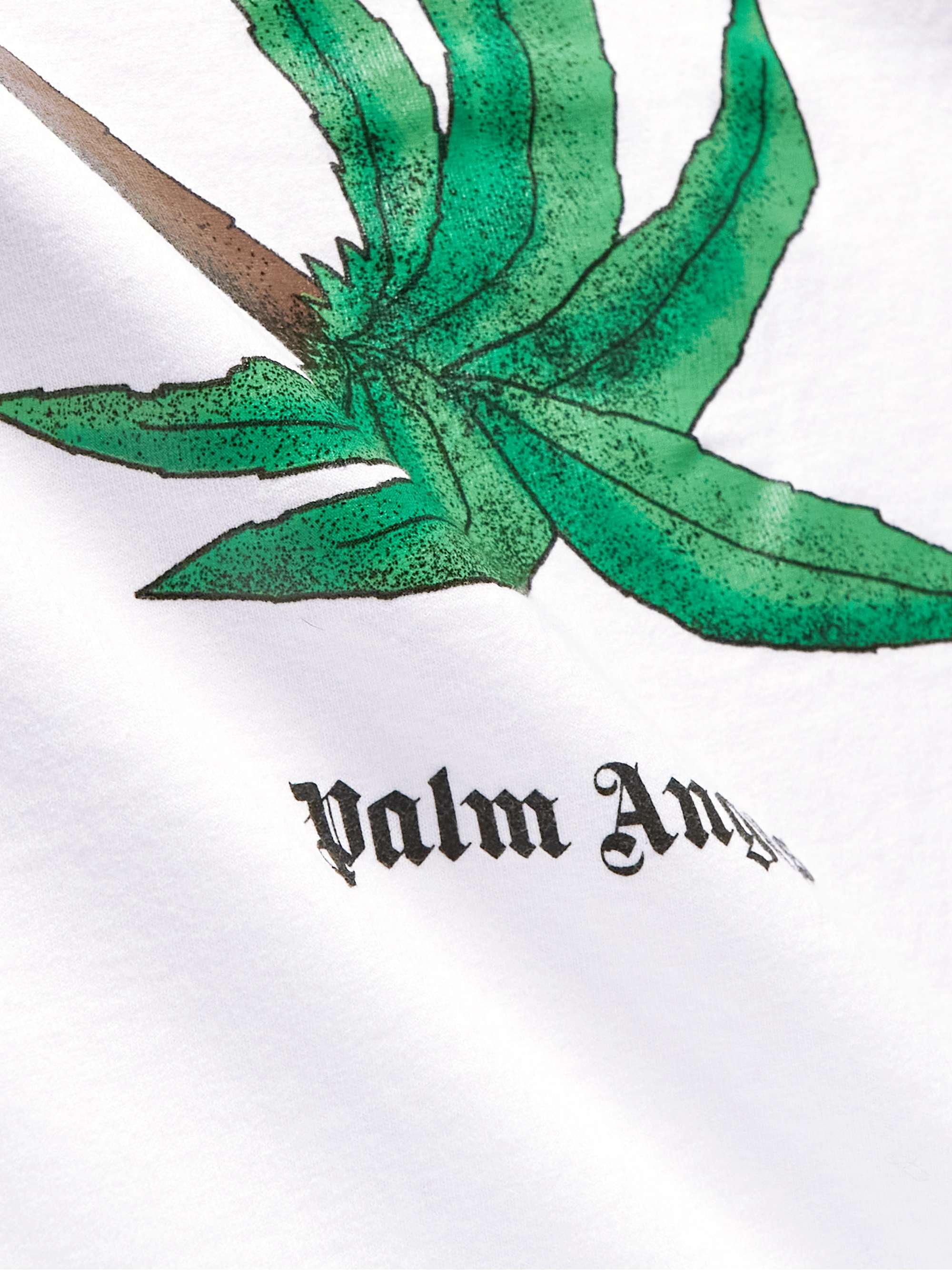 PALM ANGELS Logo-Print Cotton-Jersey T-Shirt