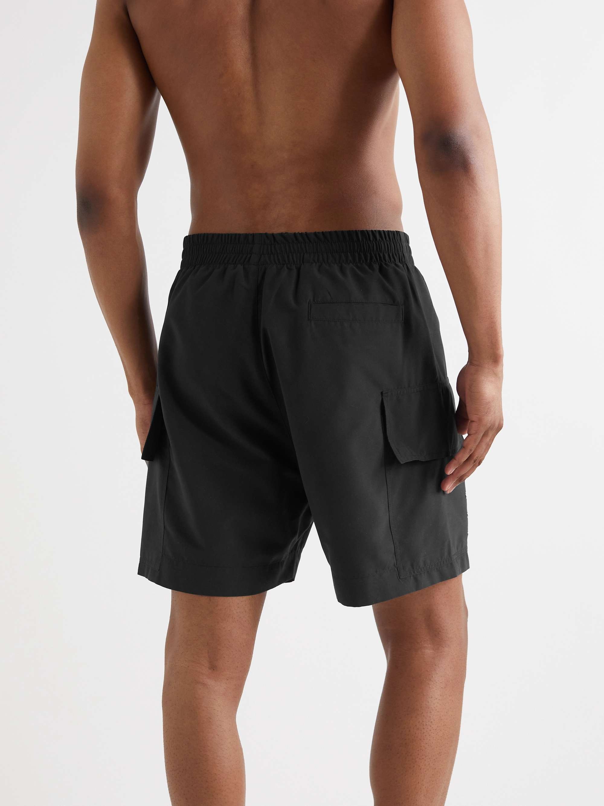 1017 ALYX 9SM Mid-Length Shell Cargo Swim Shorts
