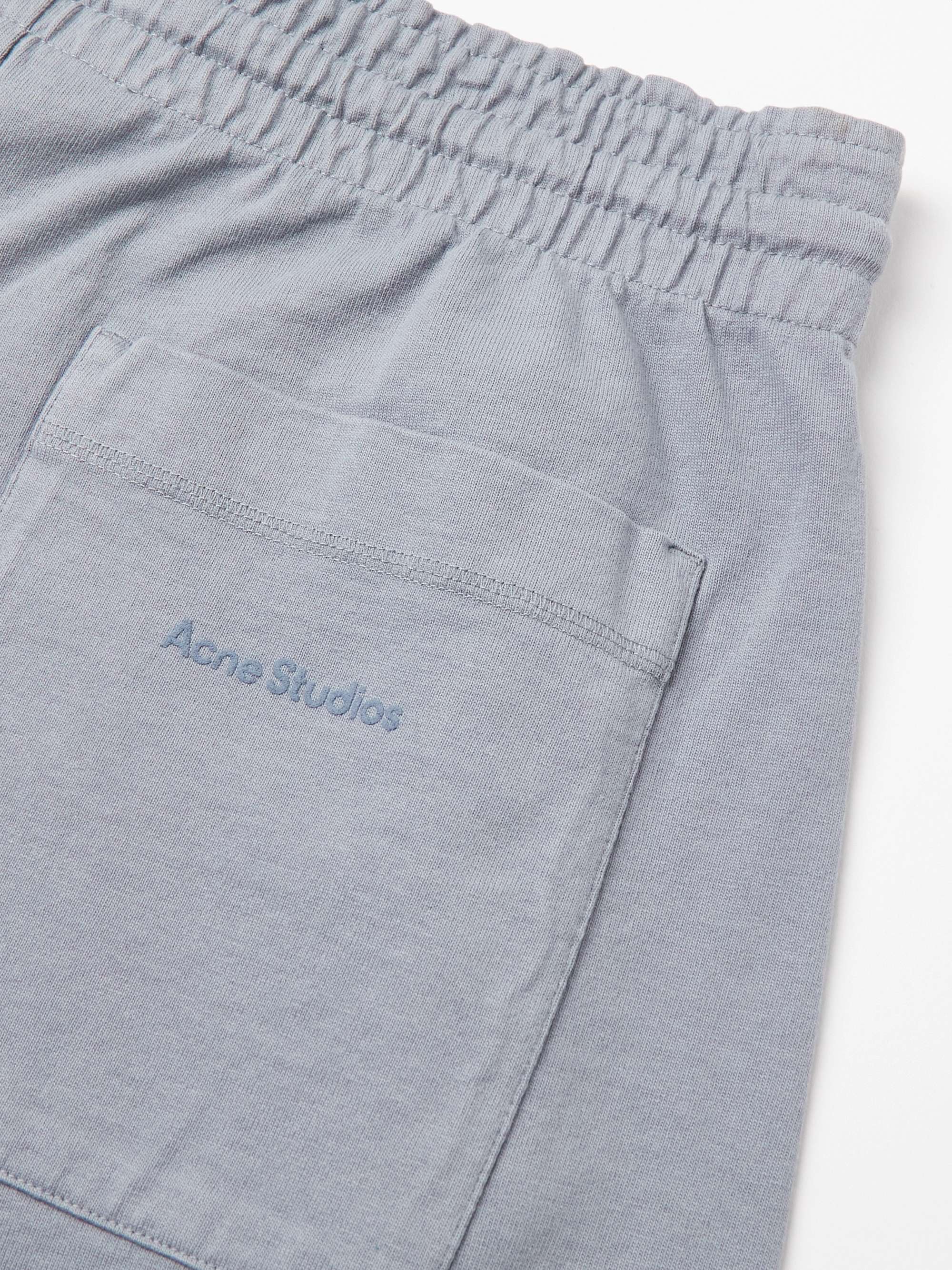 ACNE STUDIOS Straight-Leg Organic Cotton-Jersey Trousers for Men | MR ...