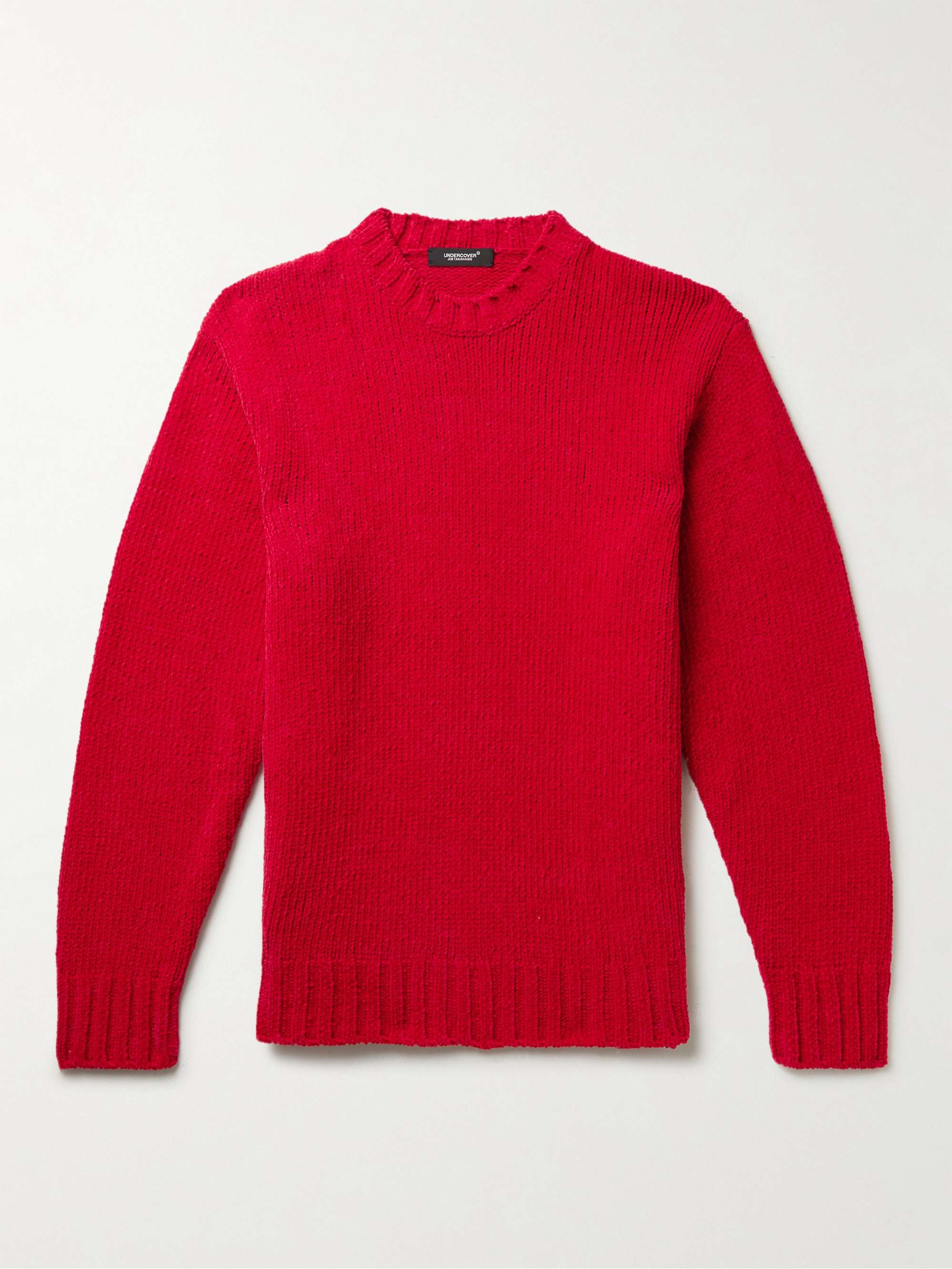 UNDERCOVER Cotton-Blend Chenille Sweater for Men | MR PORTER