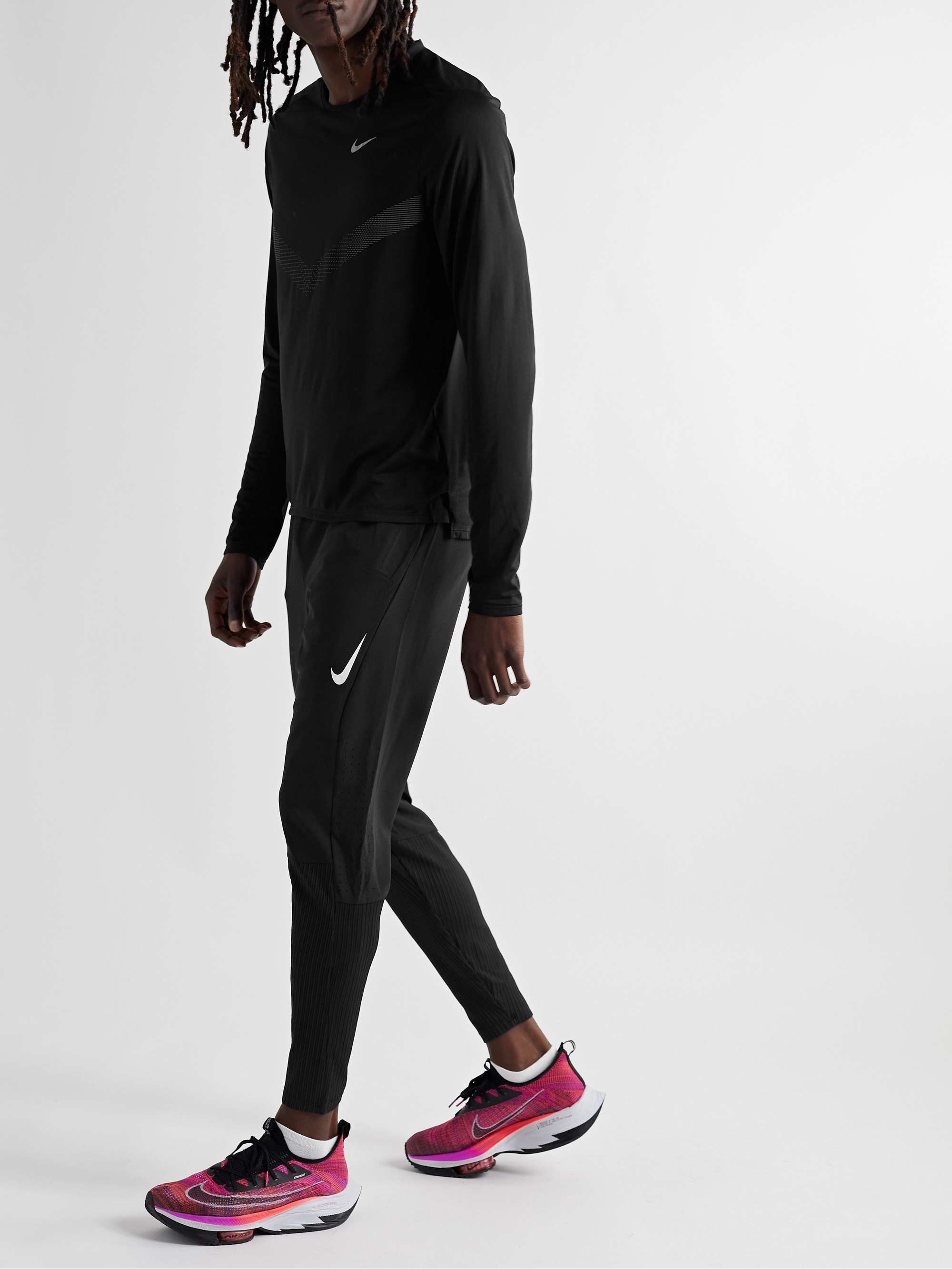 NIKE Dri-FIT Solid Women Black Track Pants - Buy NIKE Dri-FIT Solid Women  Black Track Pants Online at Best Prices in India | Flipkart.com