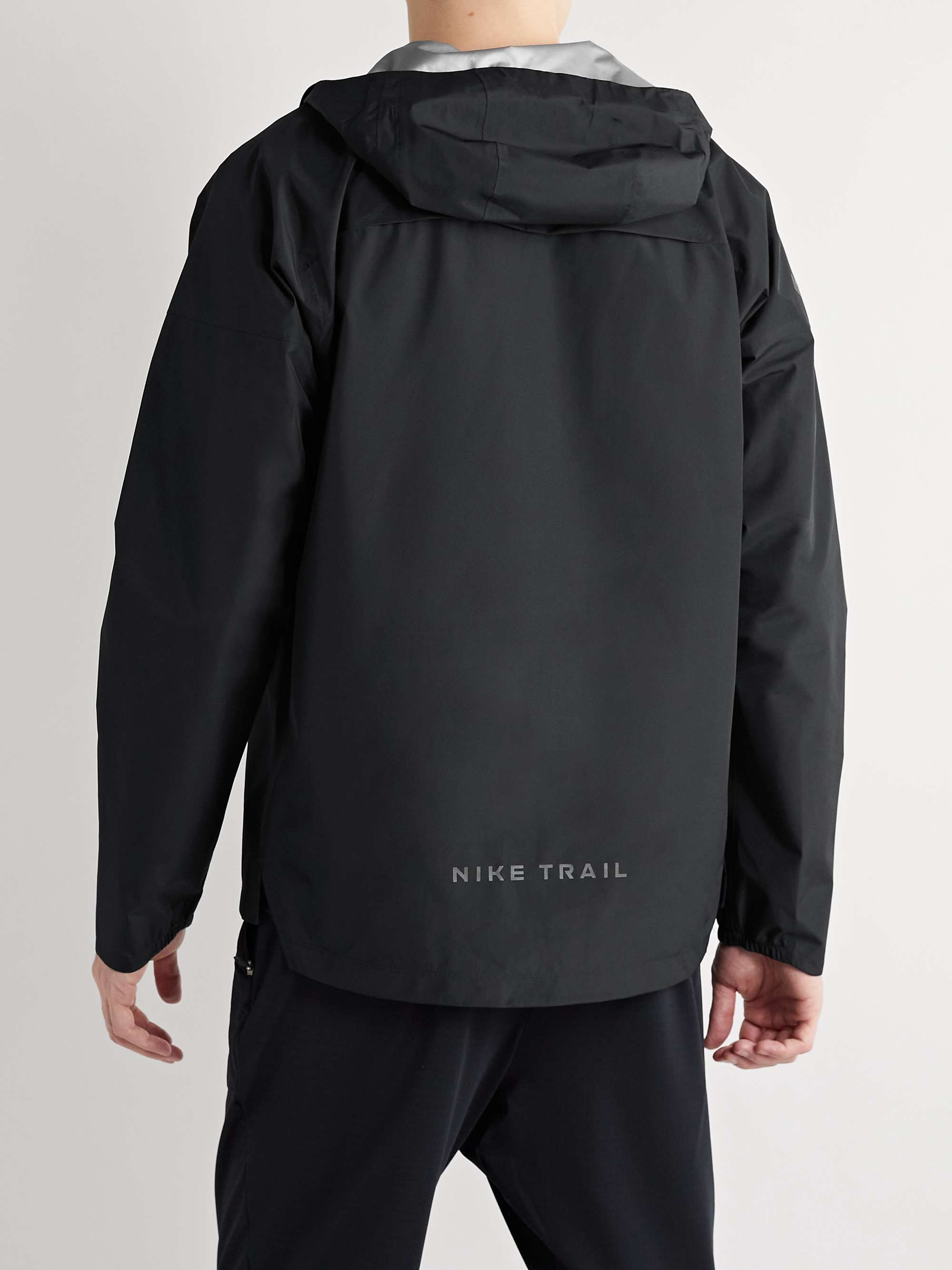 NIKE RUNNING Logo-Print GORE-TEX INFINIUM Hooded Jacket