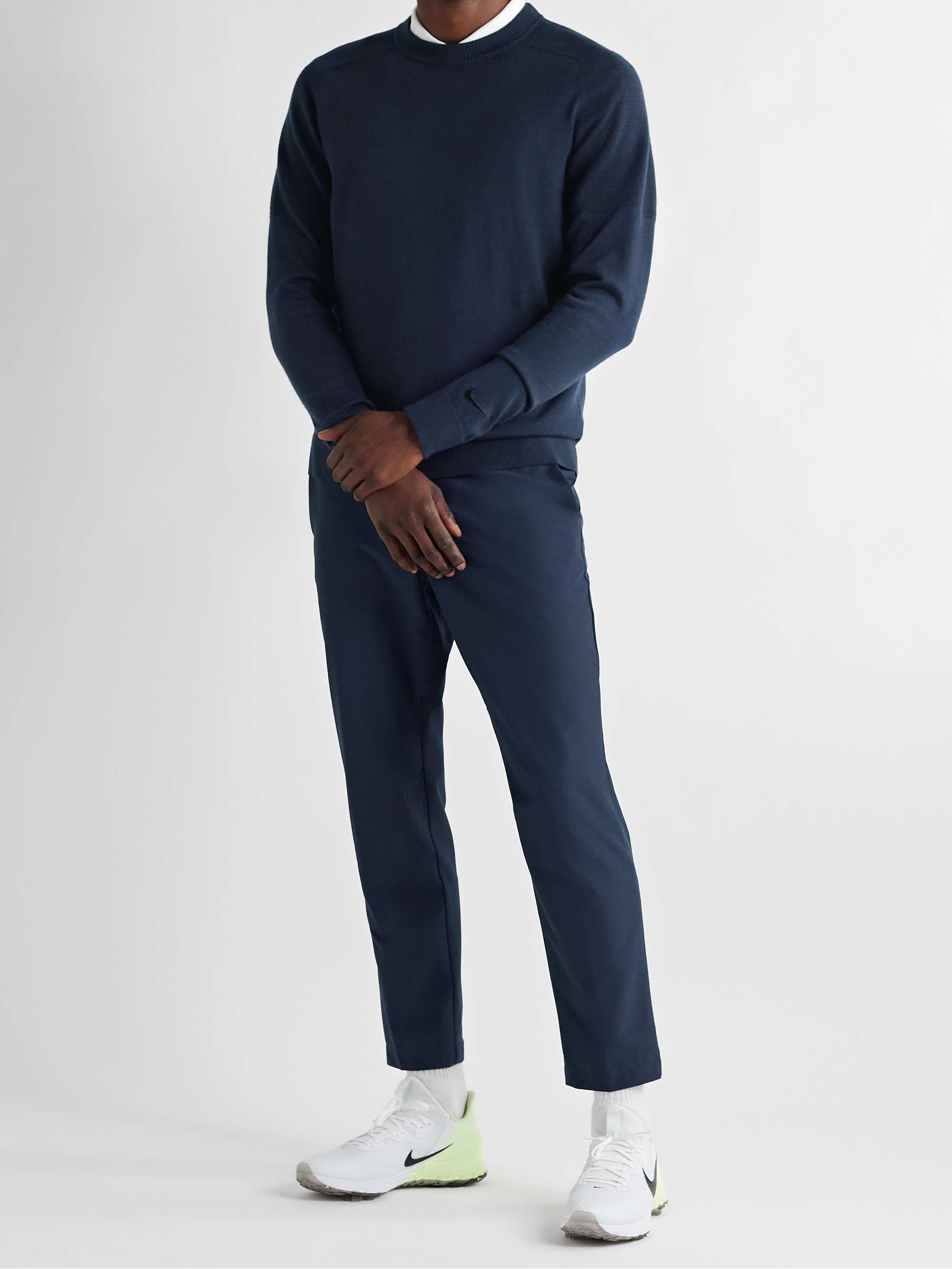 Nike navy golf trousers sale