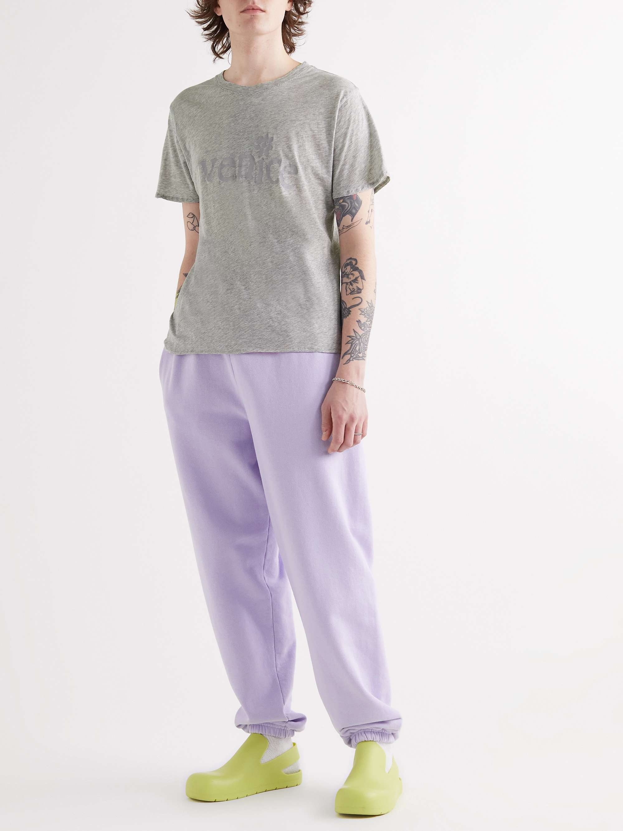 ERL Venice Printed Cotton-Jersey T-Shirt