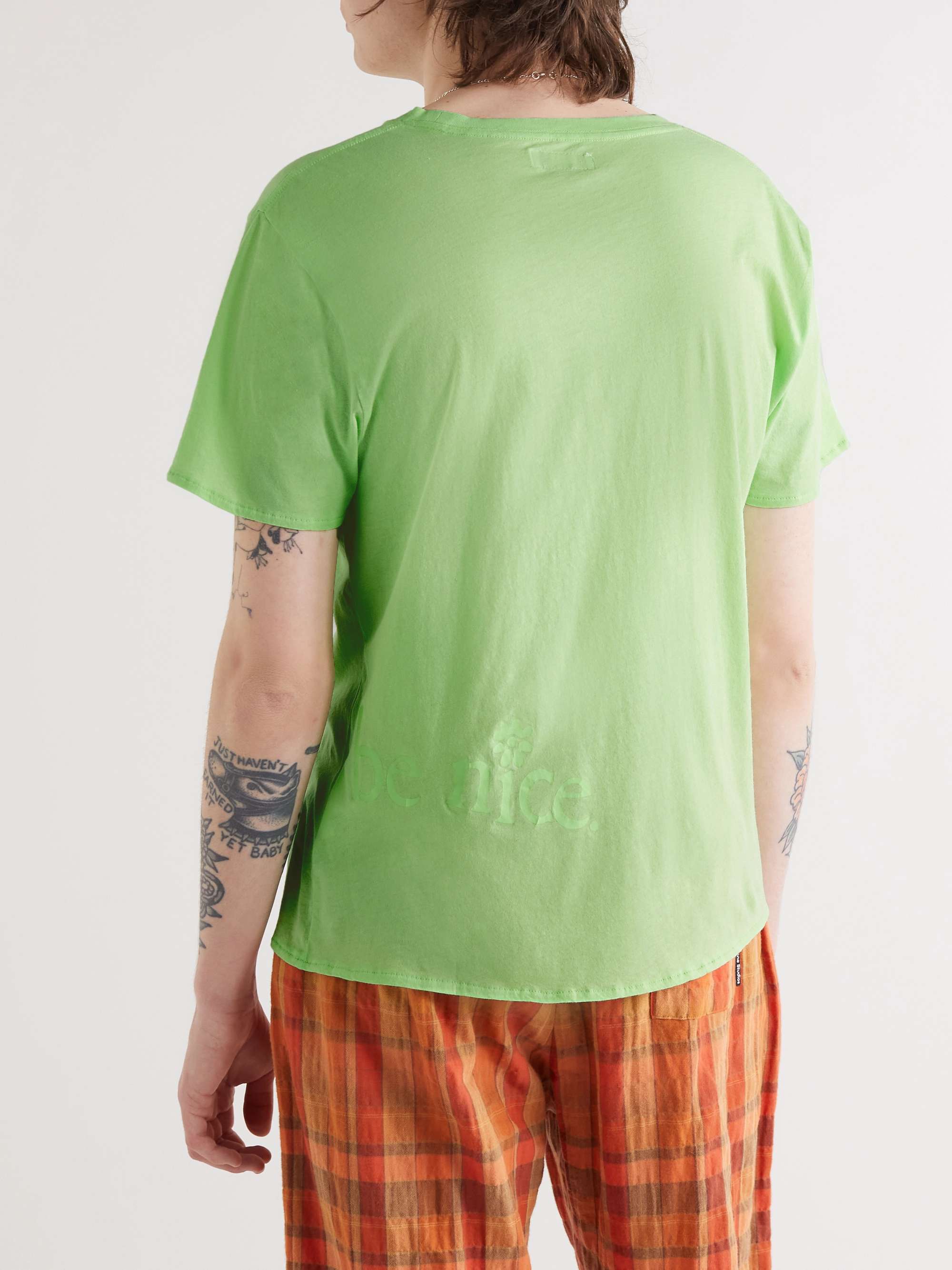 ERL Venice Printed Cotton-Jersey T-Shirt