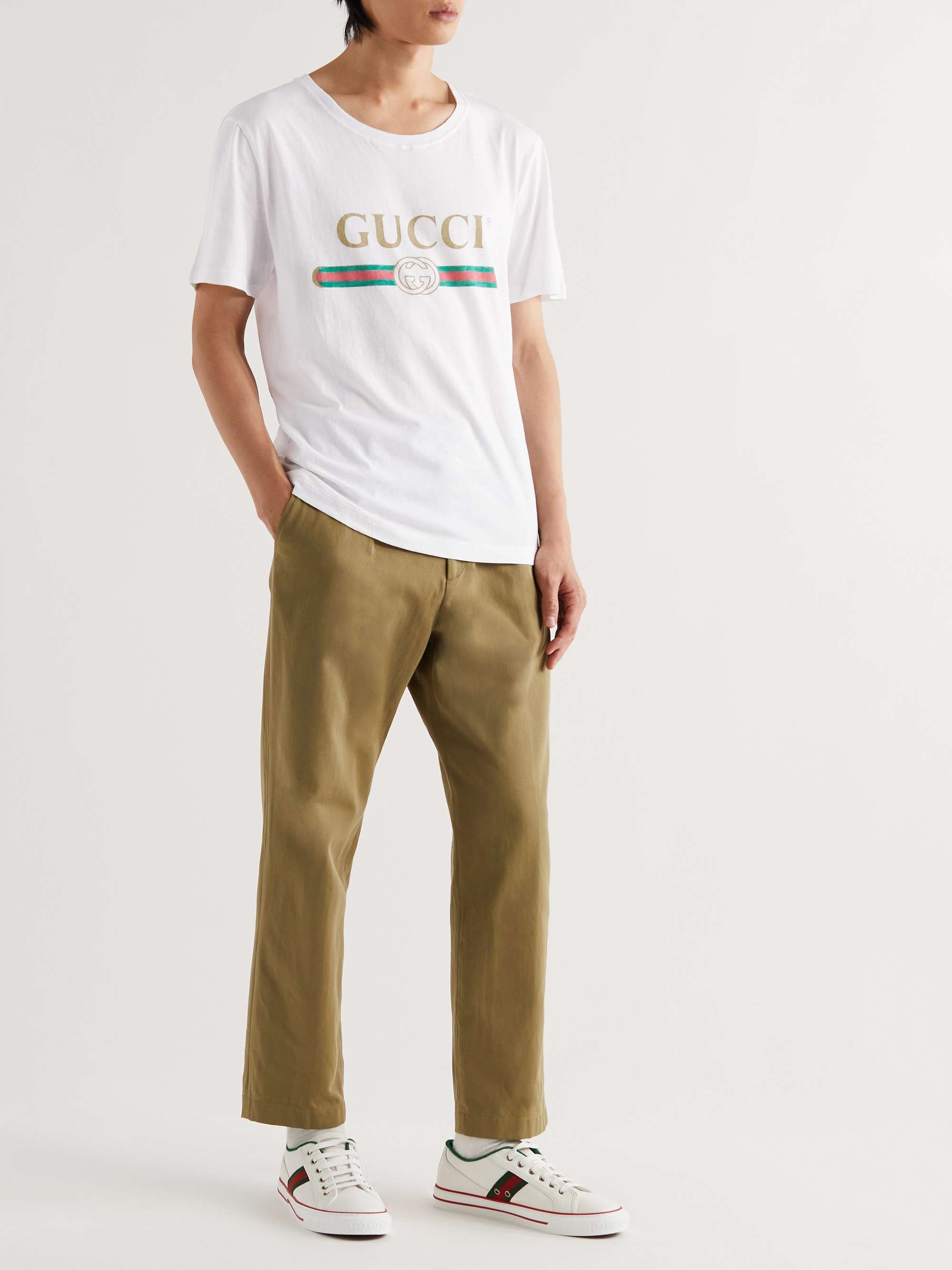 Gucci Cotton Cargo Pants - SKU 751436ZANW6