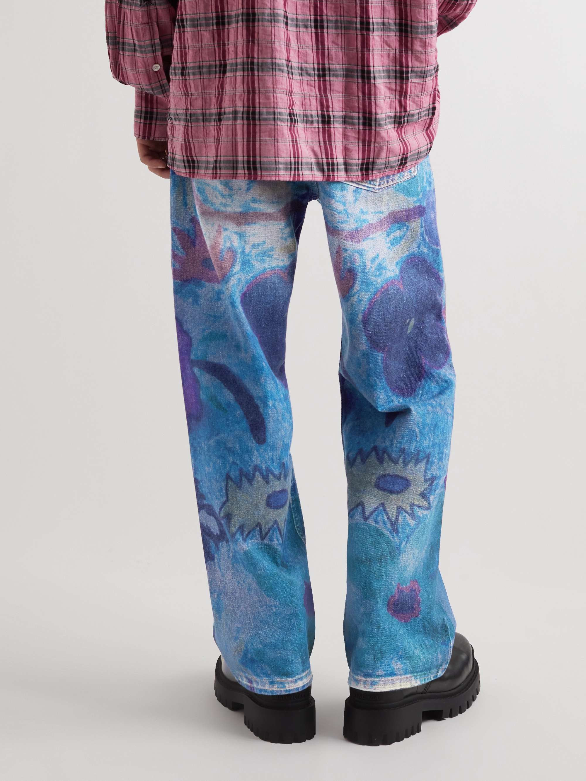 OUR LEGACY Third Cut Straight-Leg Printed Jeans | MR PORTER