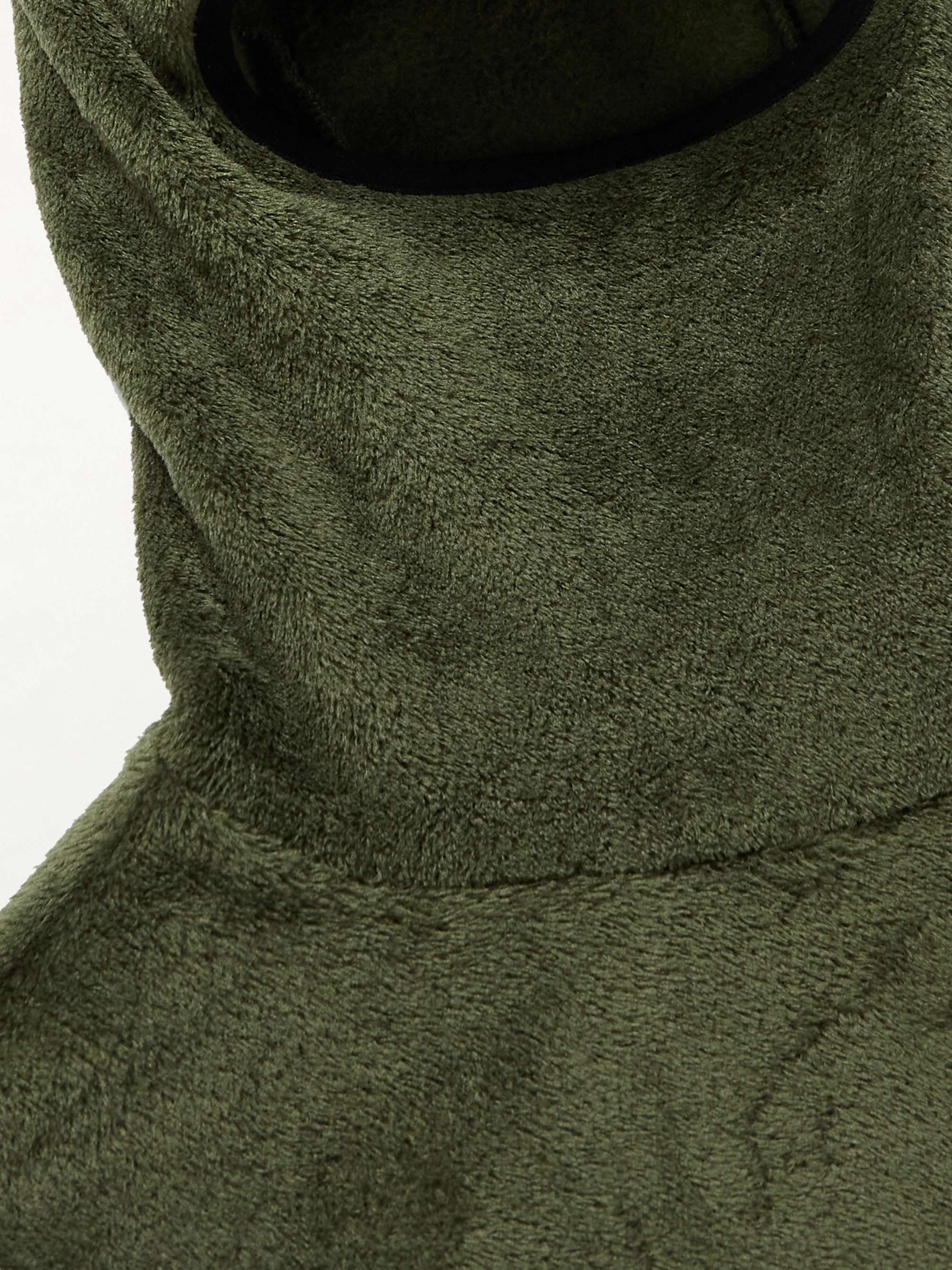 DISTRICT VISION Noah Shell and Mesh-Trimmed Polartec Fleece Hoodie