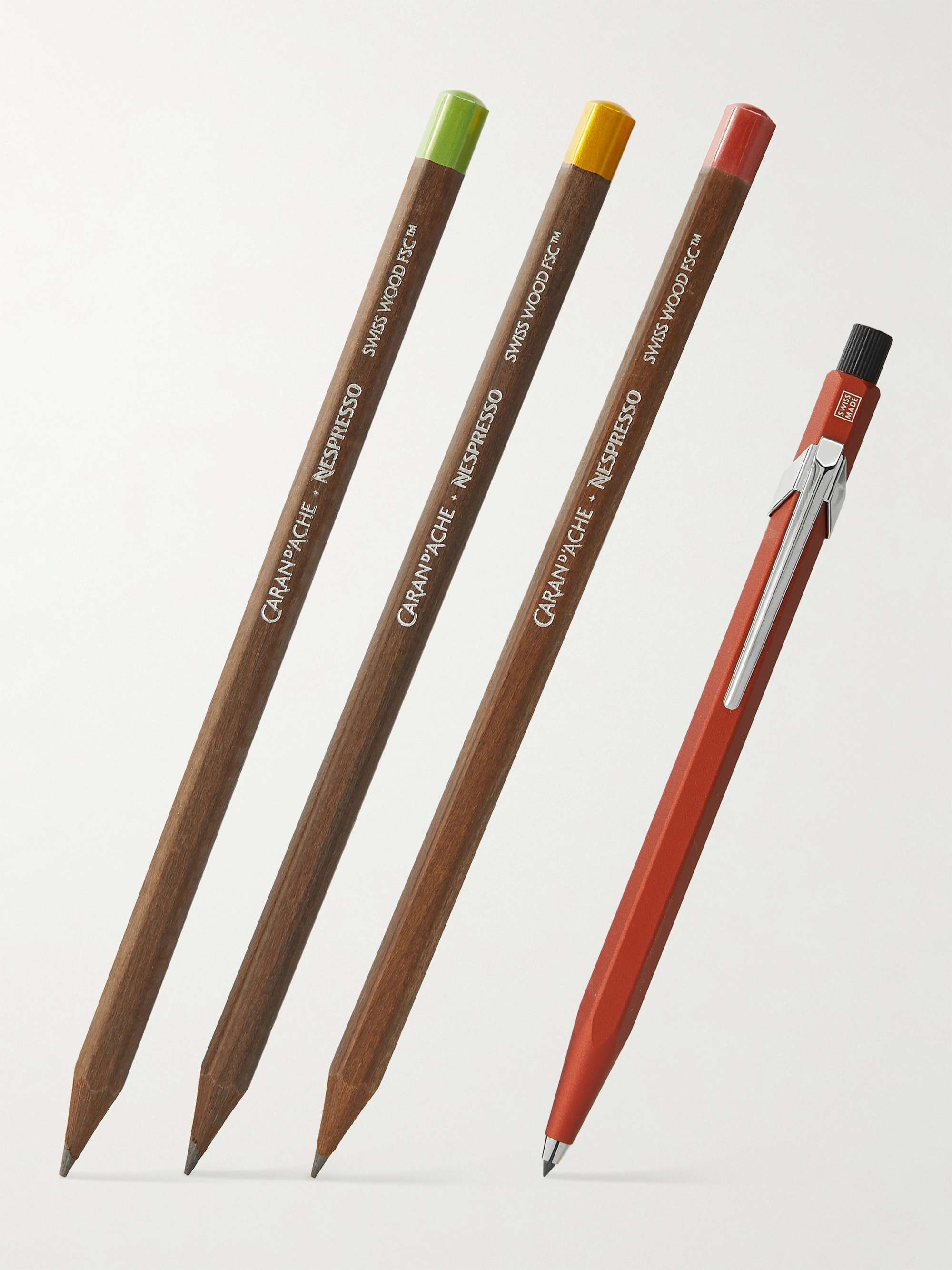 CARAN D'ACHE + Nespresso Pencils and FIXPENCIL Set for Men