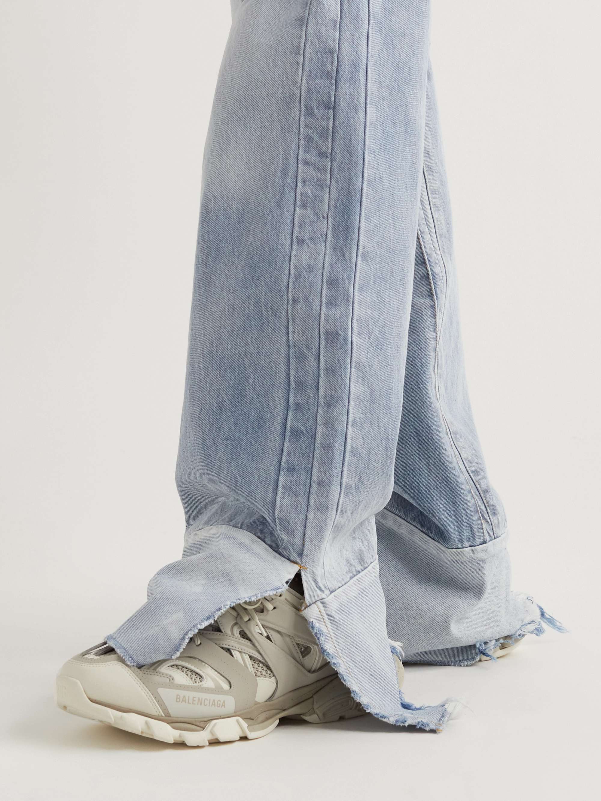 BALENCIAGA Track Nylon, Mesh and Rubber Sneakers