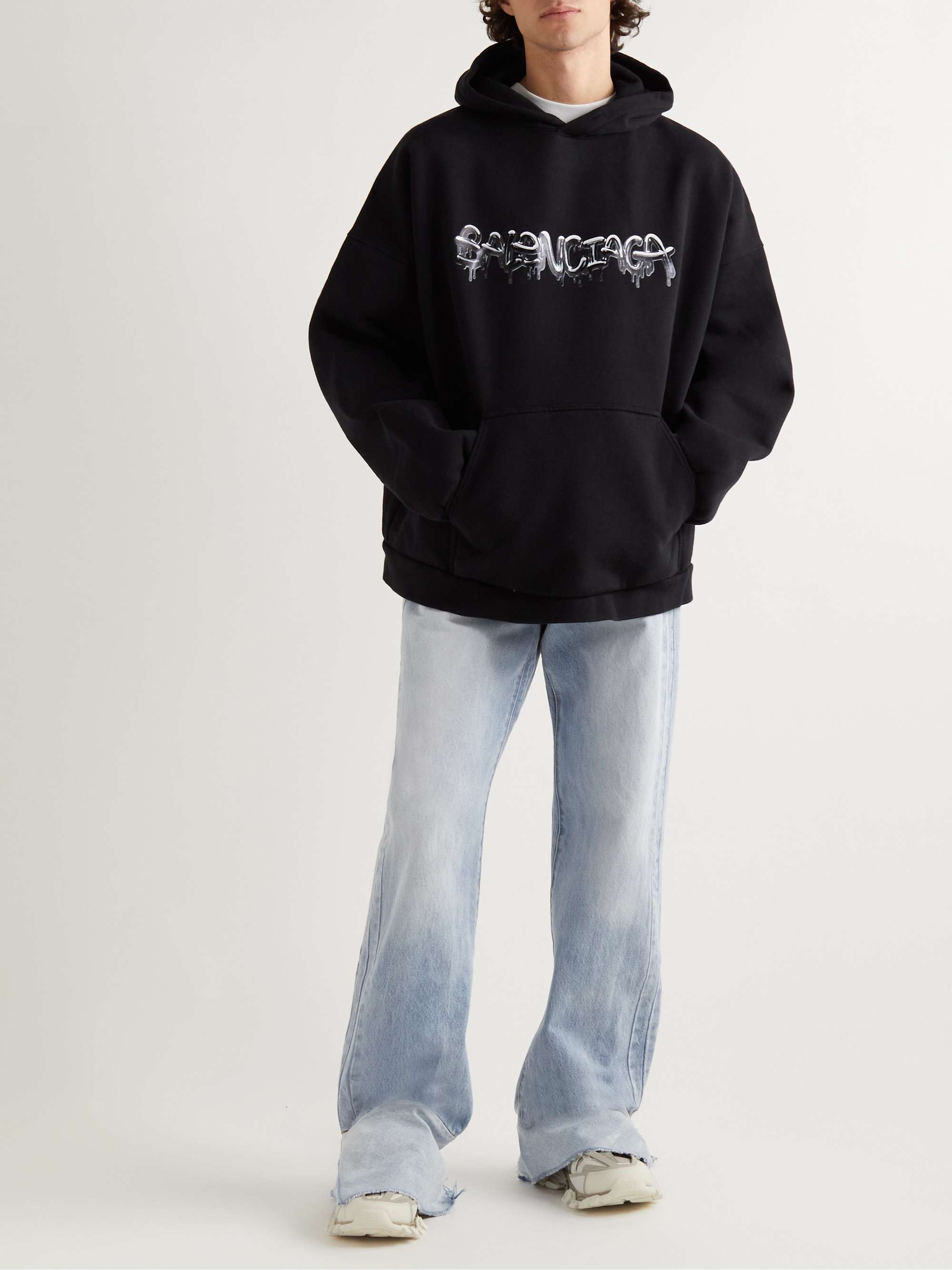 BALENCIAGA Track Nylon, Mesh and Rubber Sneakers