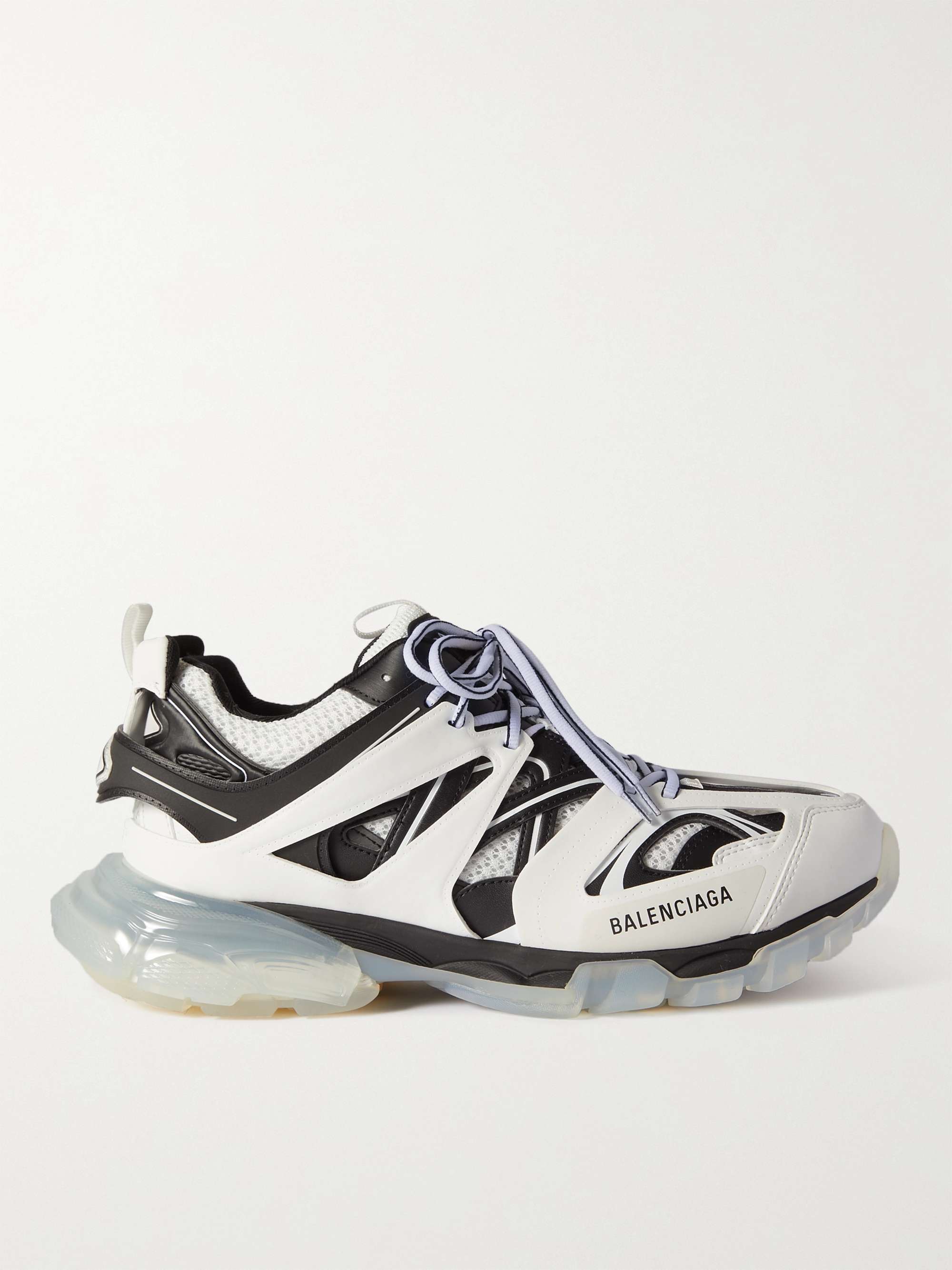 Manifest imod Skælde ud BALENCIAGA Track Nylon, Mesh and Rubber Sneakers for Men | MR PORTER