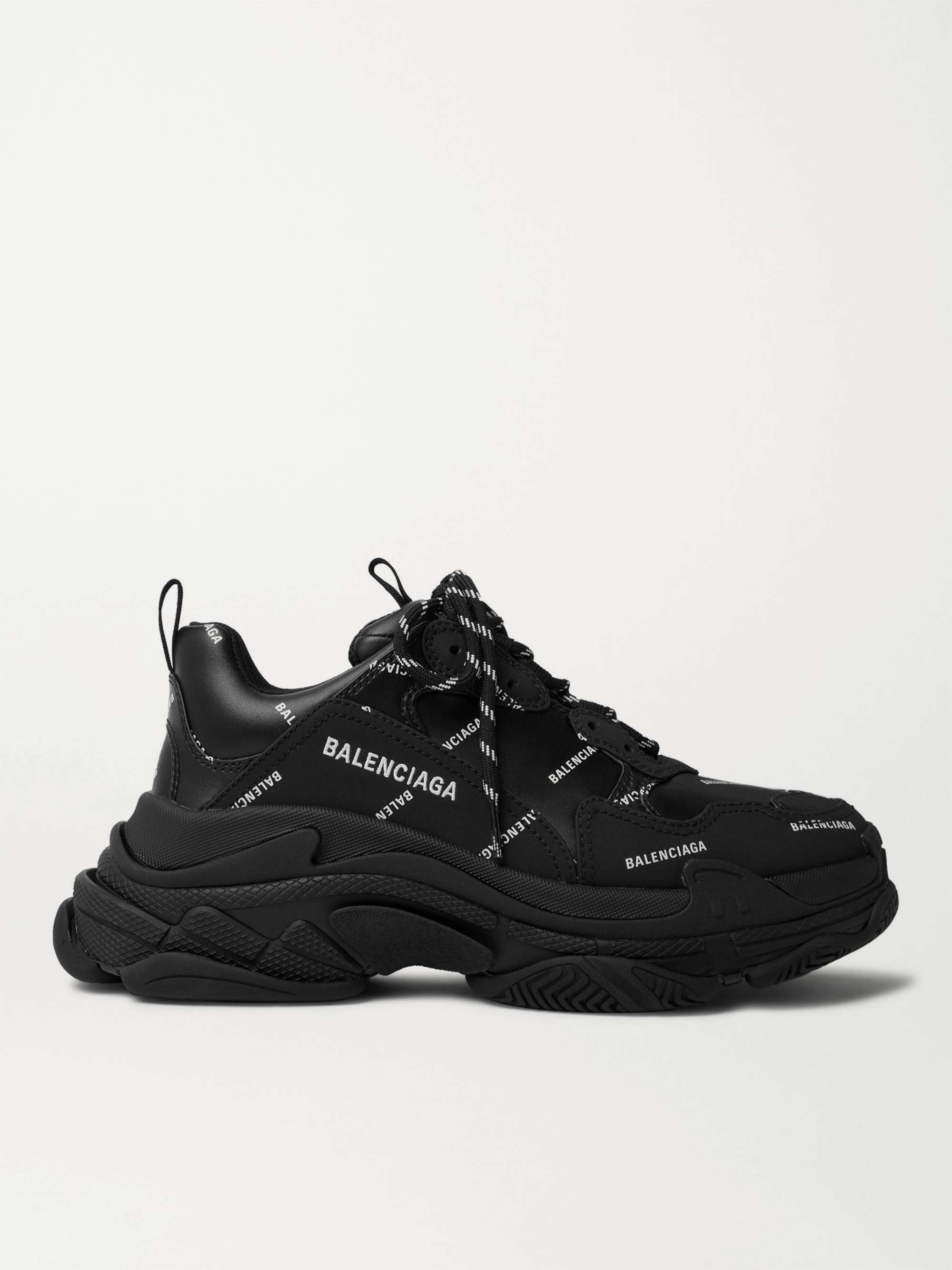 Balenciaga Triple S Logo Sneakers 