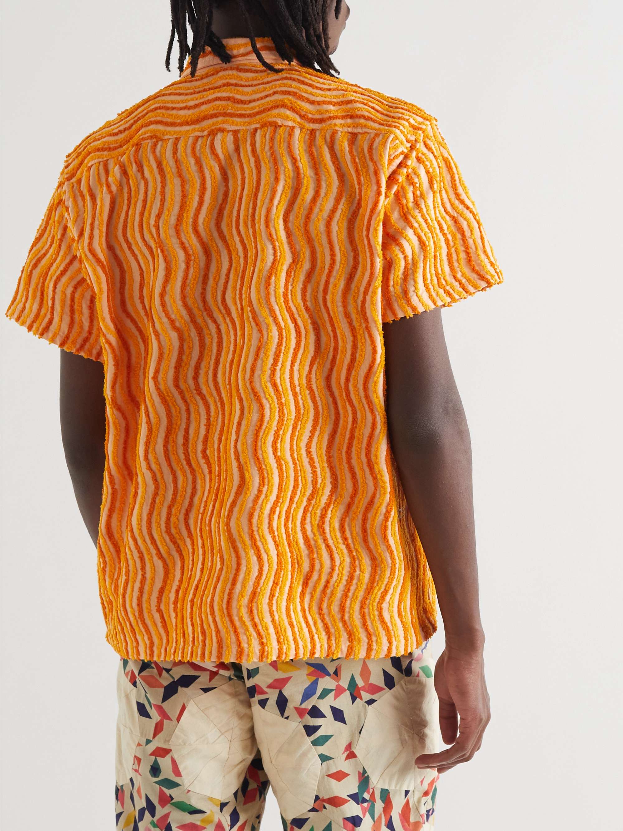 BODE Chenille Cotton Shirt