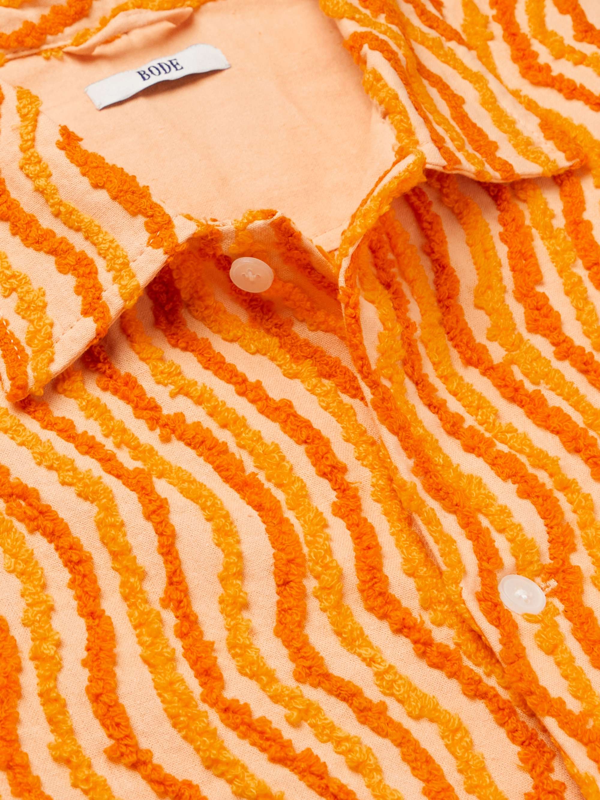 BODE Chenille Cotton Shirt
