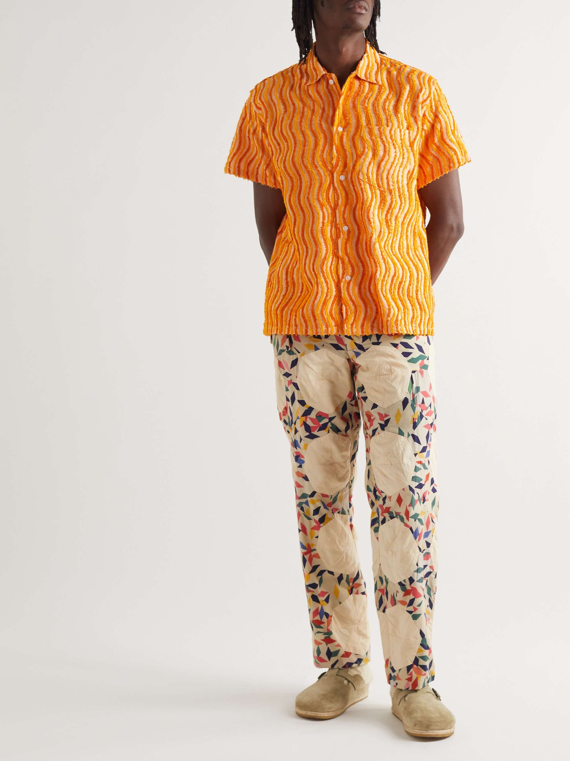 BODE Chenille Cotton Shirt
