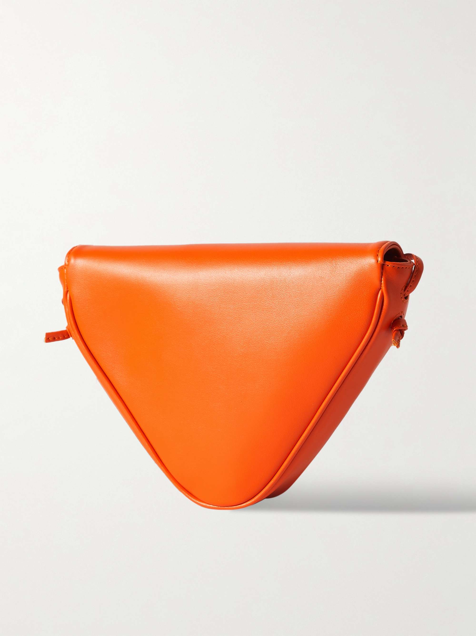 CELINE HOMME Logo-Print Leather Messenger Bag