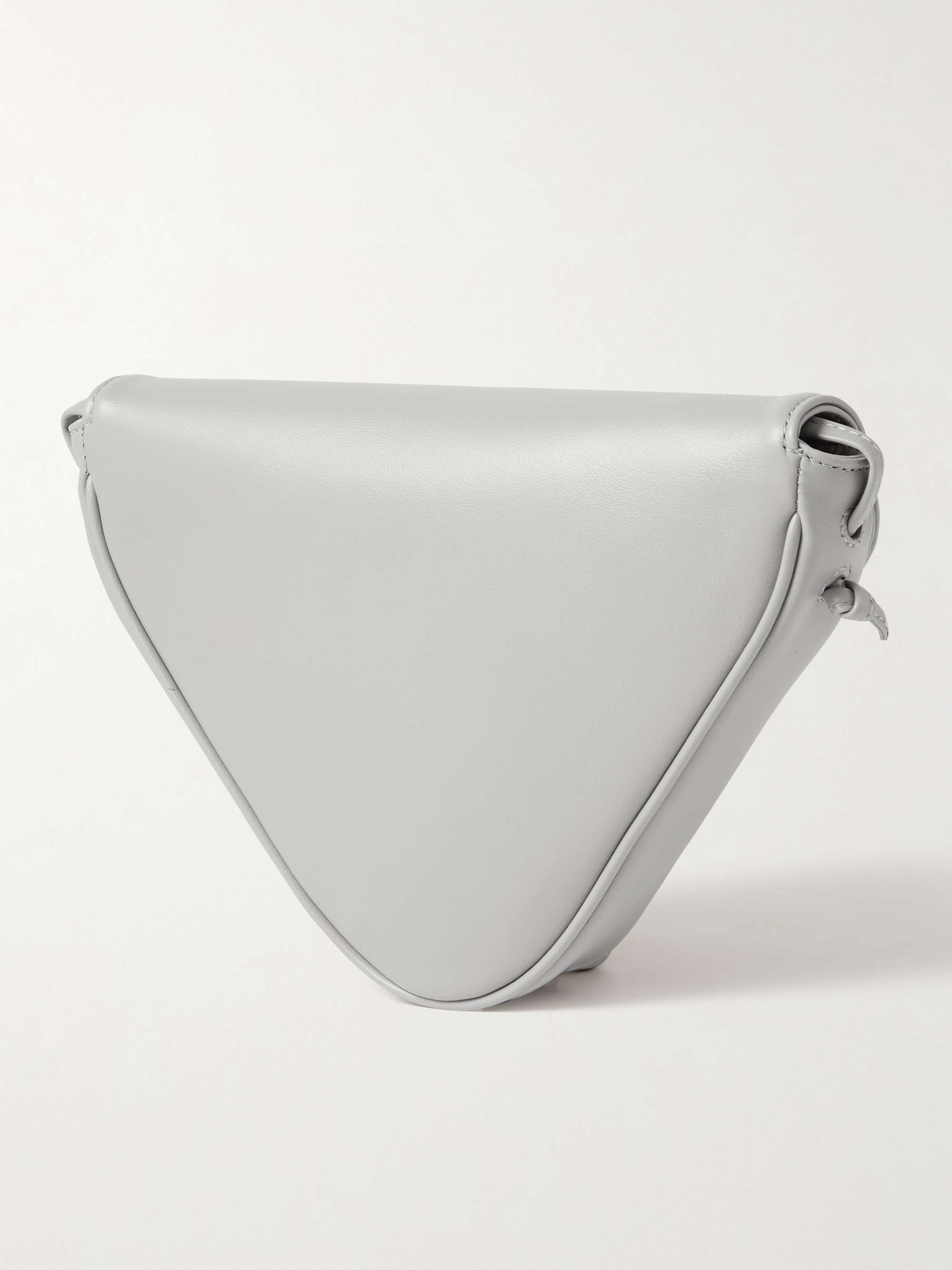 CELINE HOMME Logo-Print Leather Messenger Bag