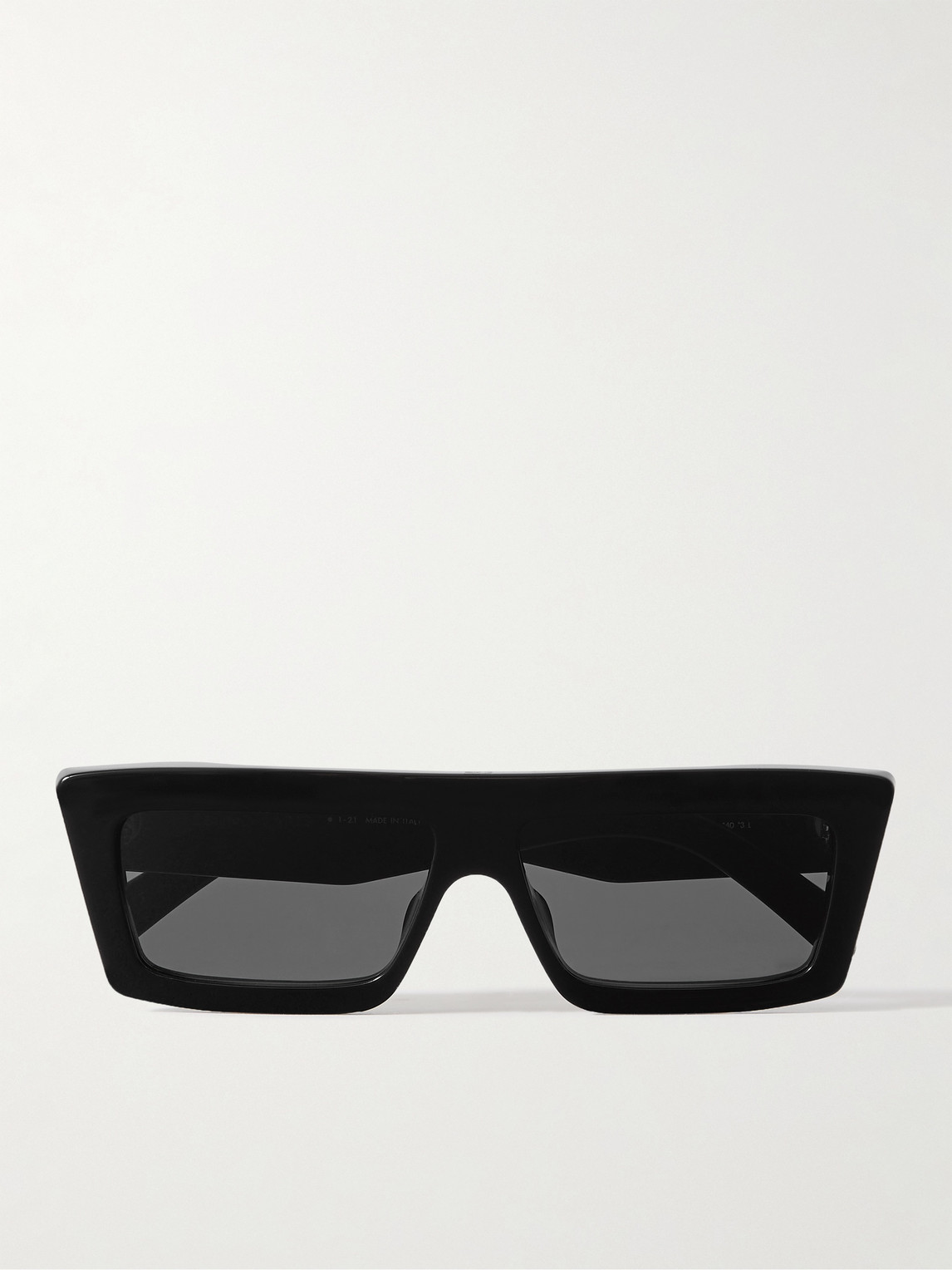 CELINE Monochrome 02 Rectangle-Frame Acetate Sunglasses
