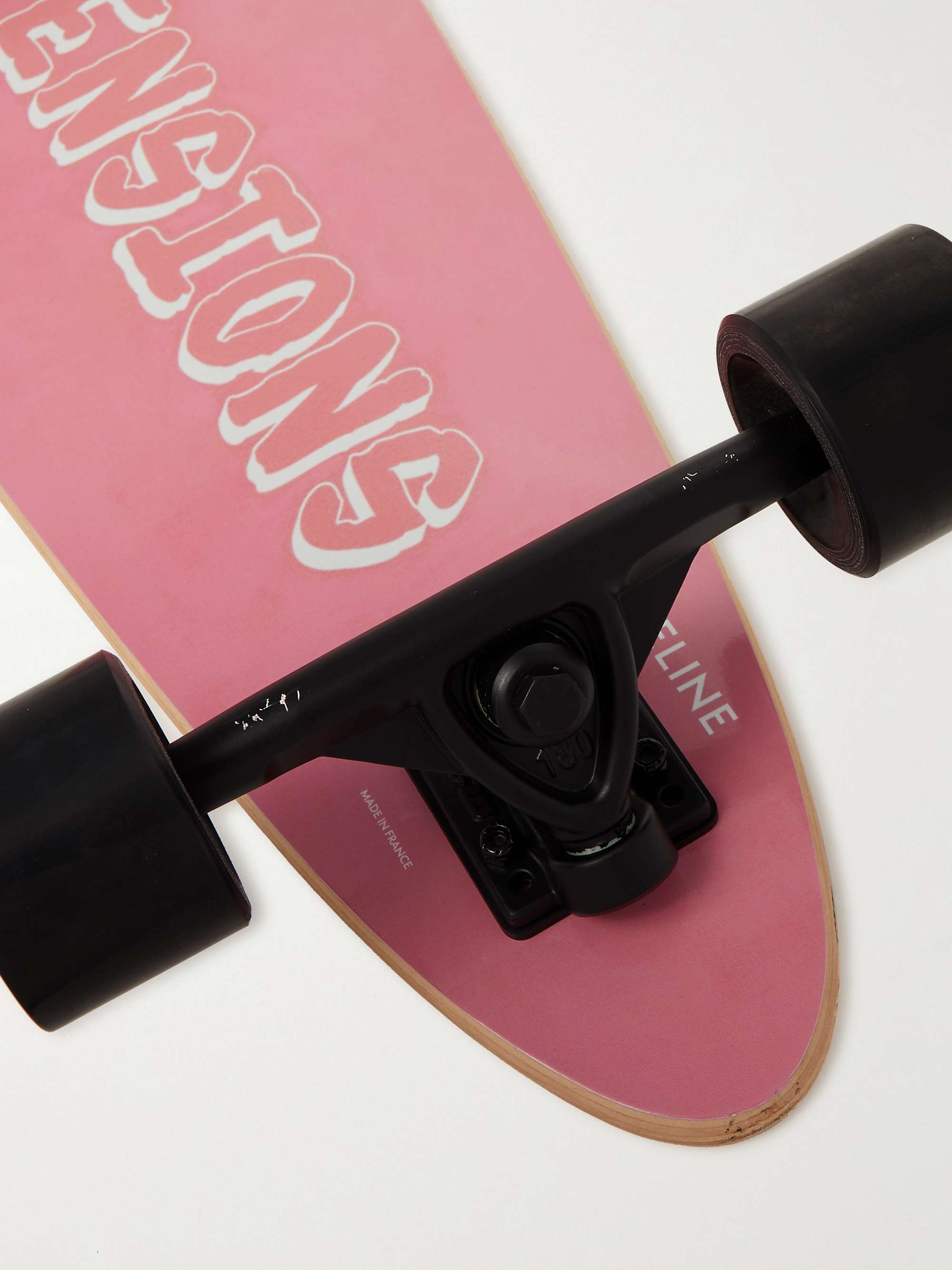 CELINE HOMME Printed Wooden Longboard