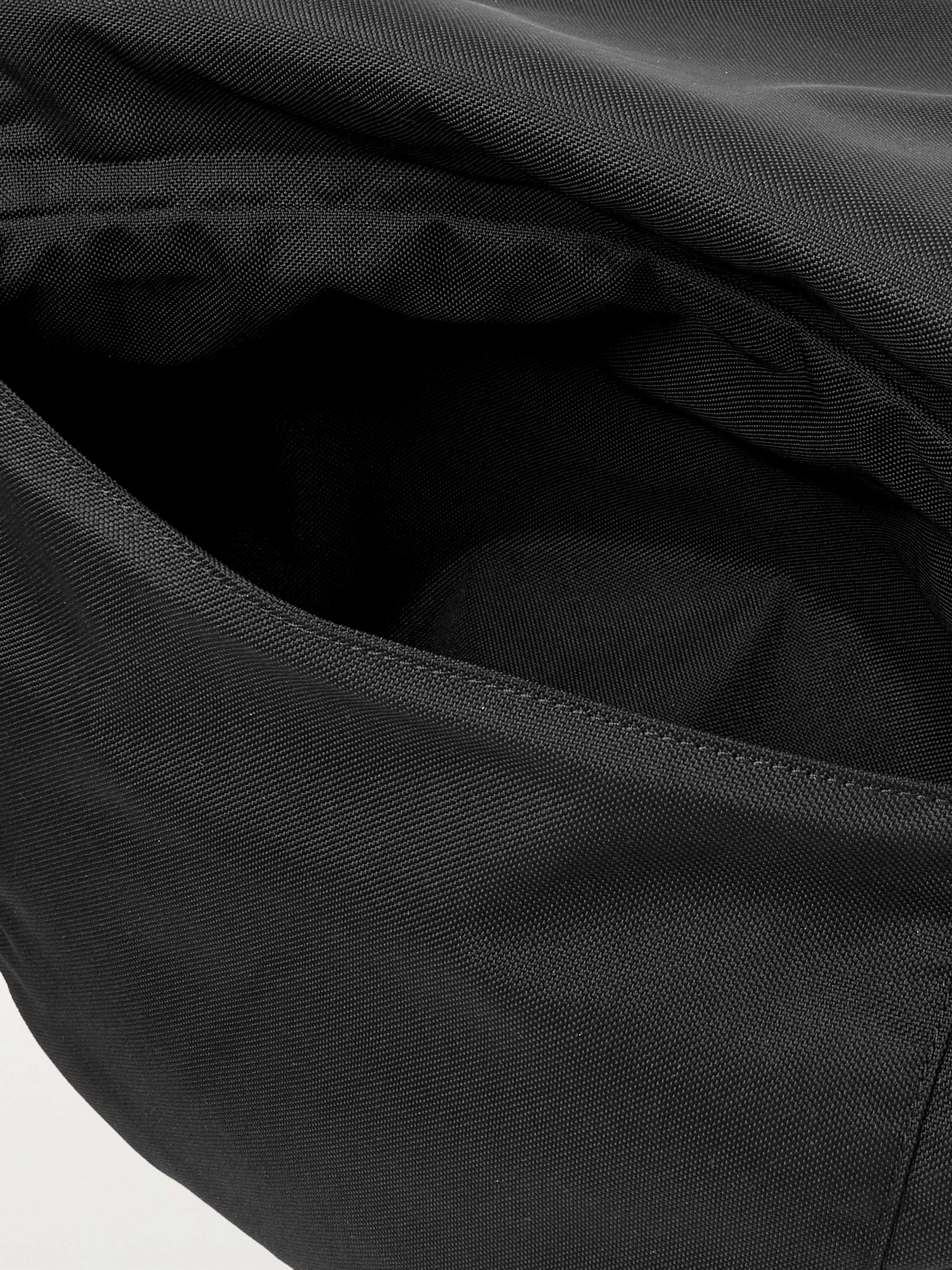 CELINE HOMME Logo-Print Canvas Messenger Bag